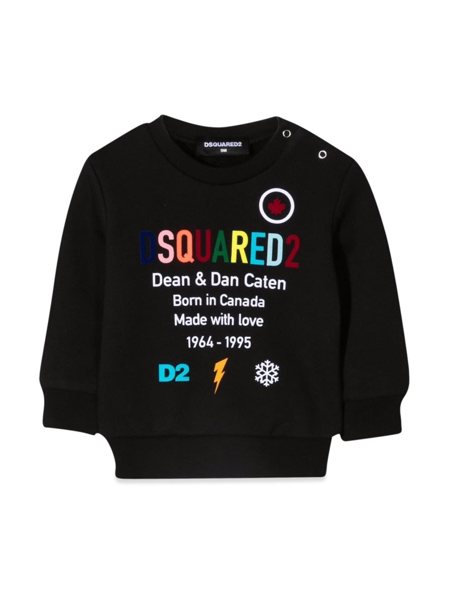 Dsquared2 Felpa In Black