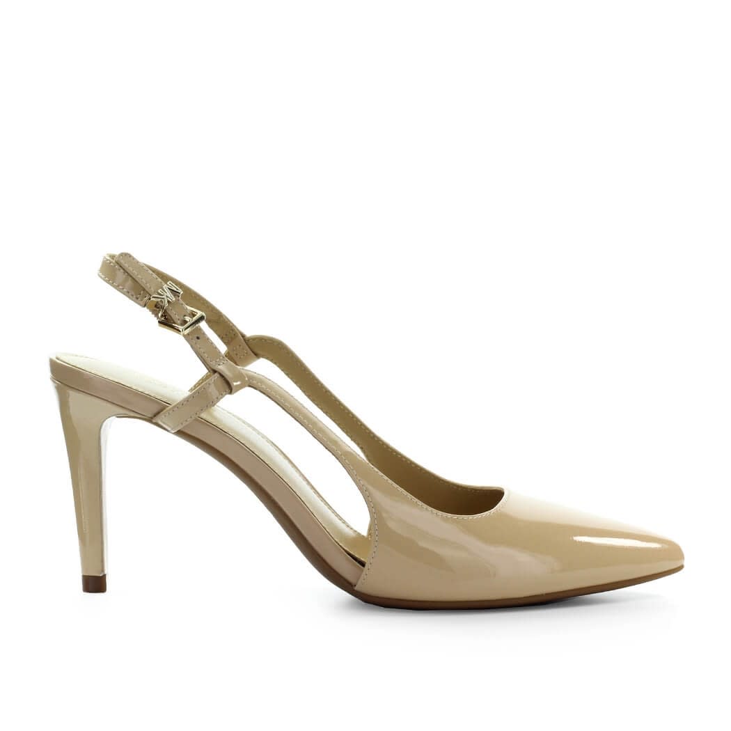 Buy Michael Kors Vanessa Nude Slingback Pump online, shop Michael Kors shoes with free shipping