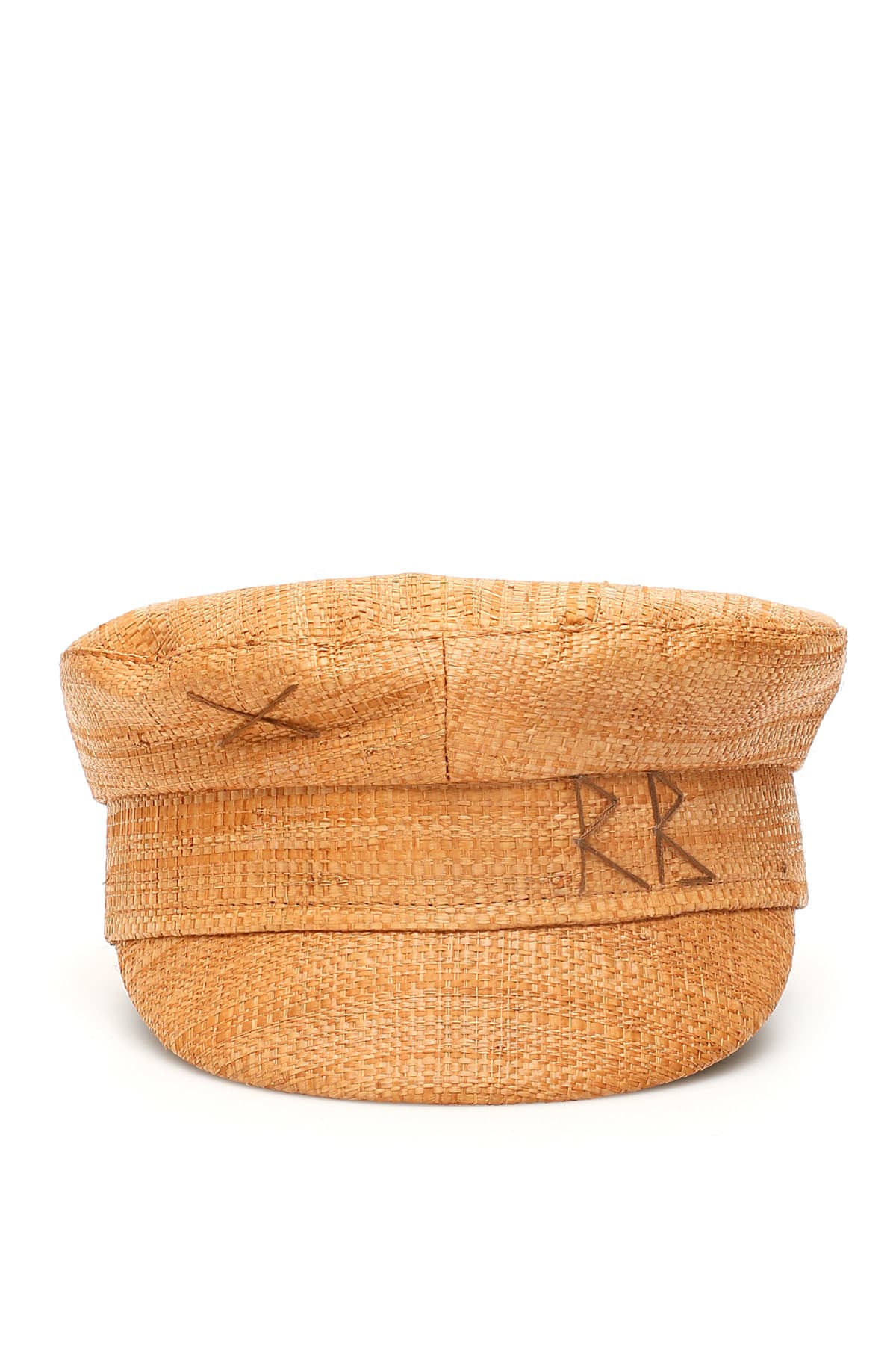 Baker Boy Straw Hat Rb Embroidery