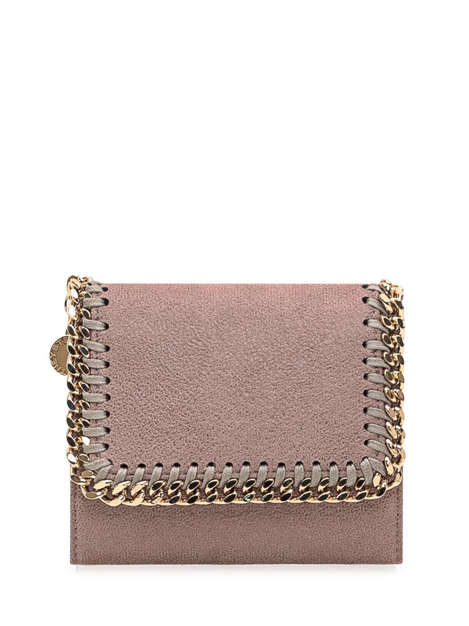 Stella Mccartney Portafoglio Falabella Piccolo In Green