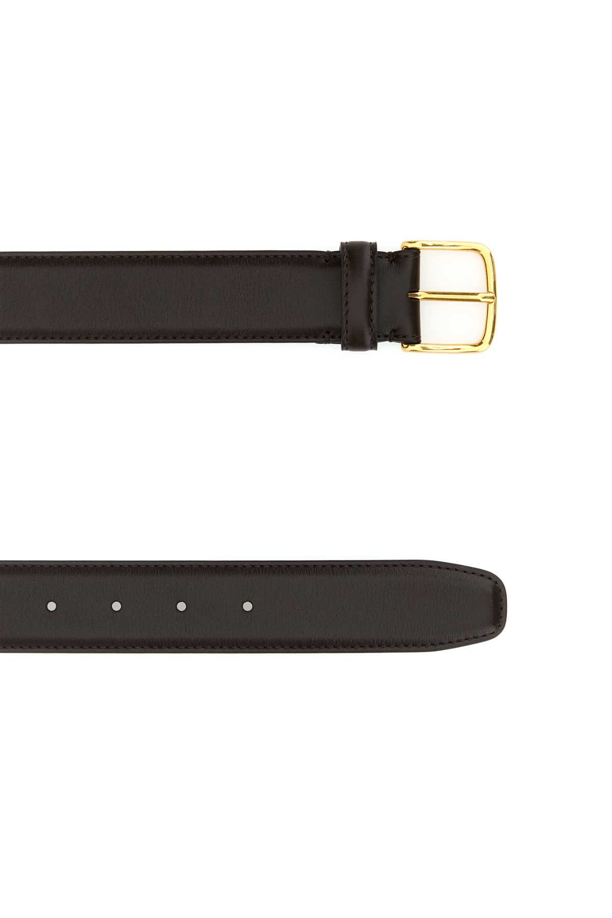 The Row Maxi Classic Belt In Black