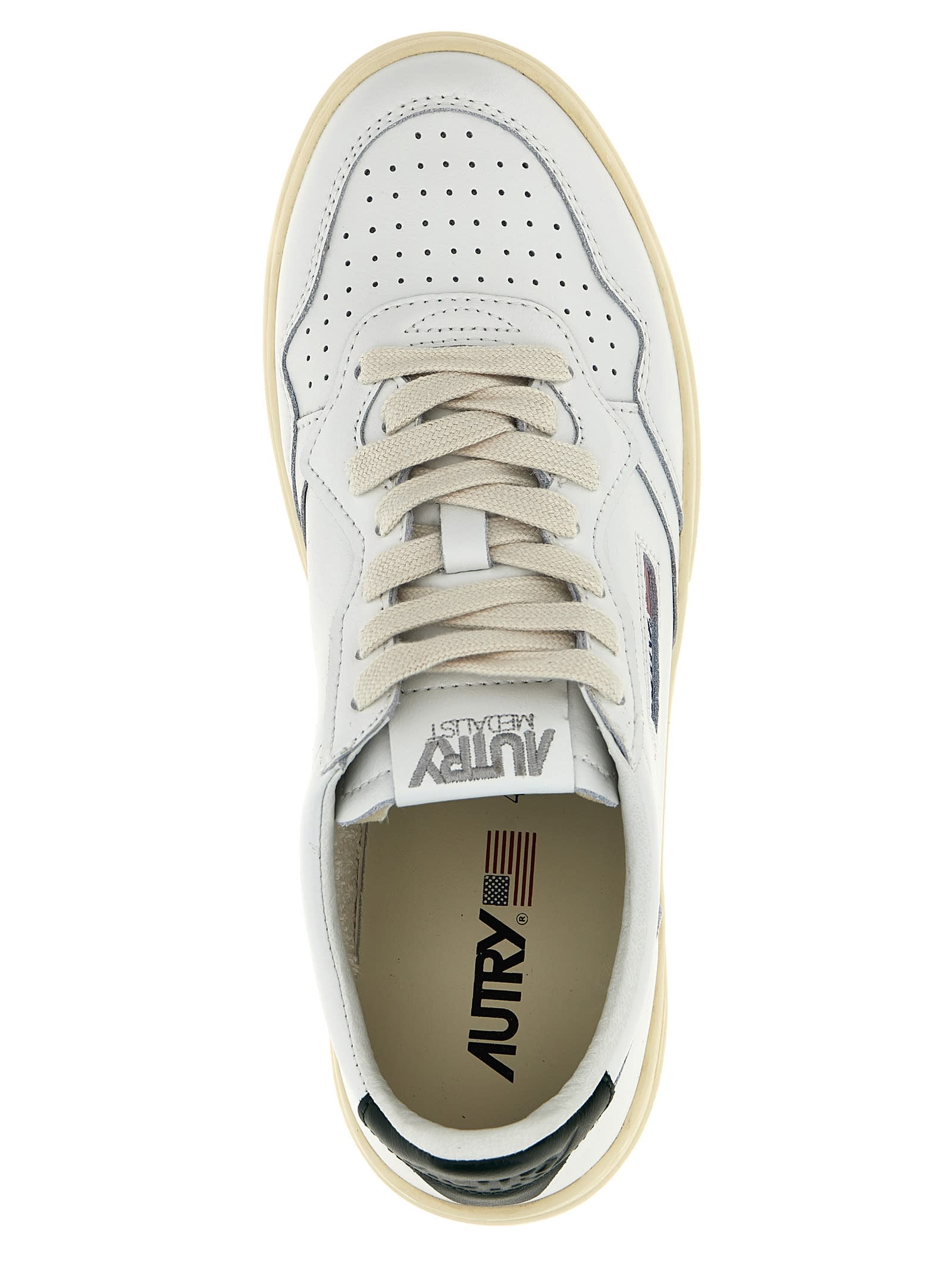 Shop Autry Medalist Low Sneakers In .