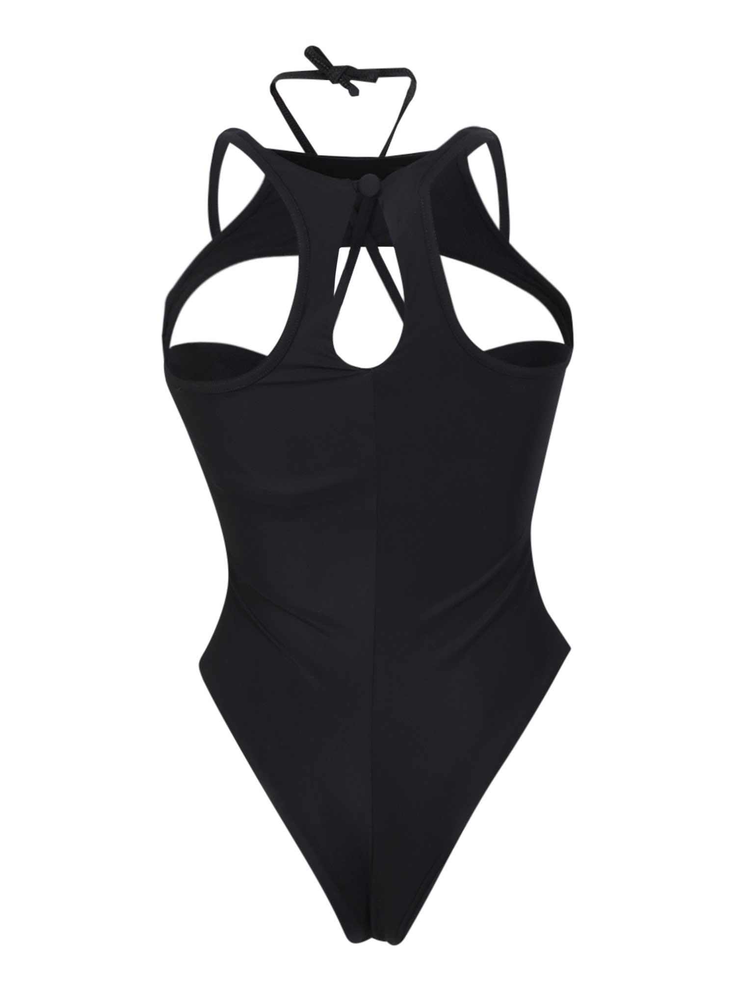 Shop Andreädamo One-piece Black Swimwear