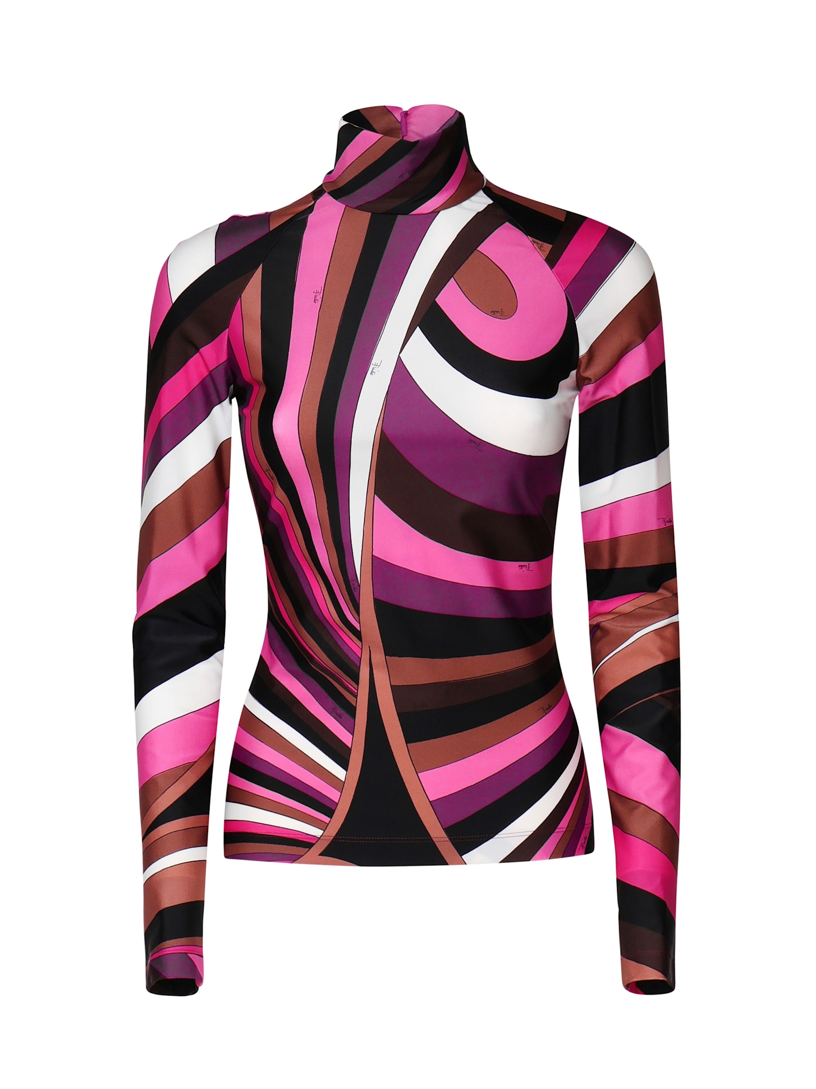 Shop Pucci Iride Knit In Multicolour