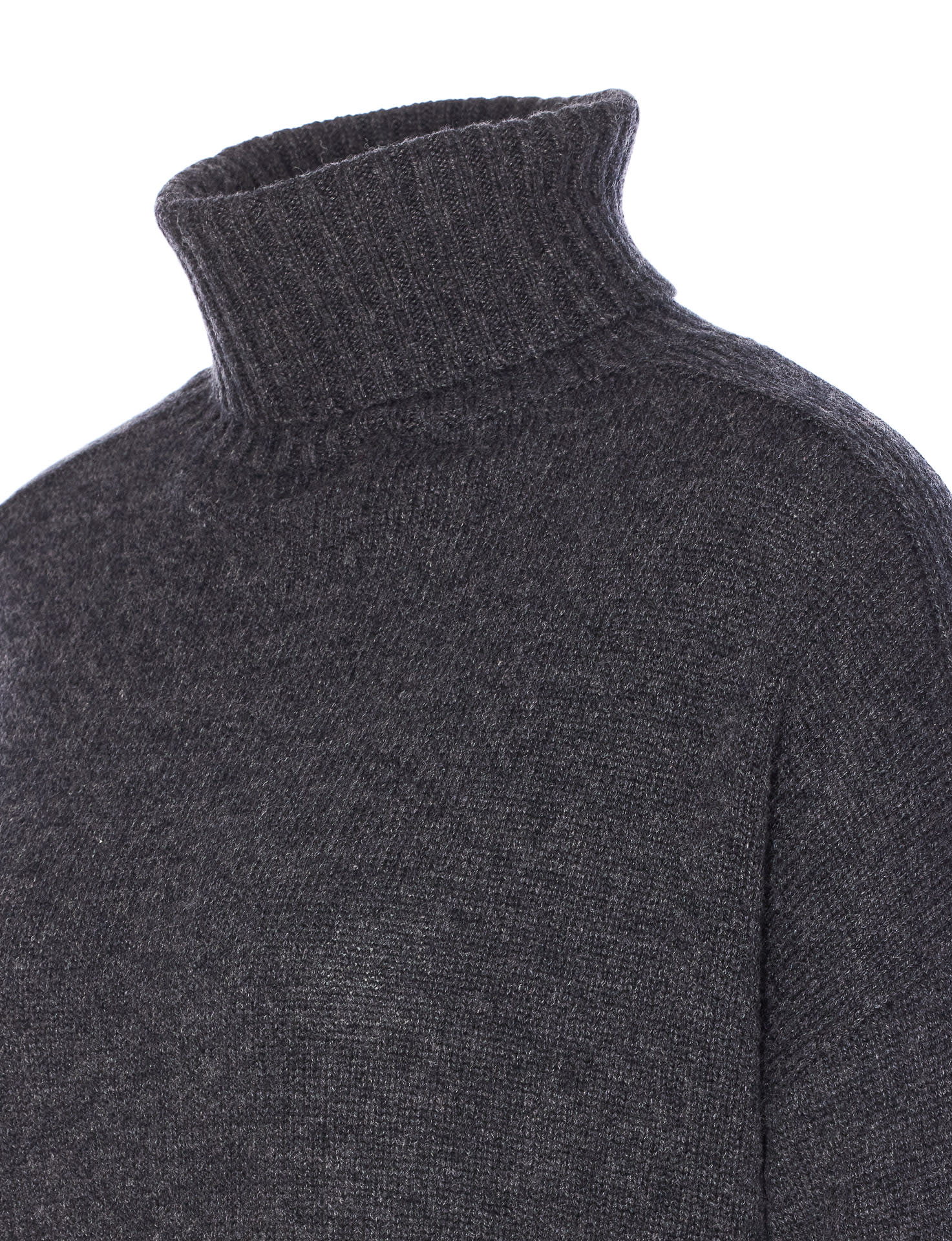 Allude Turtleneck Sweater In Gray
