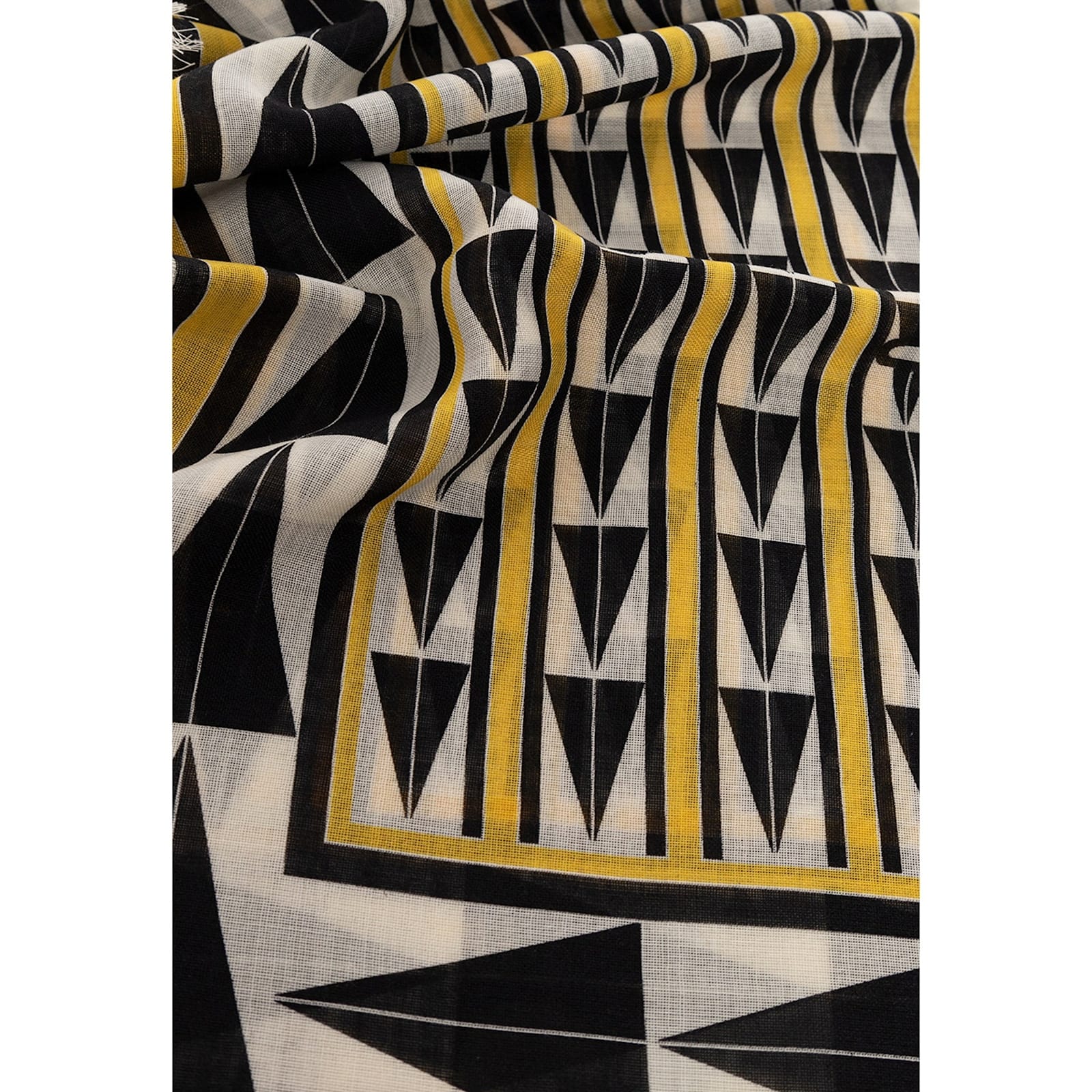 Shop Lanvin Wool Scarf In Yellow