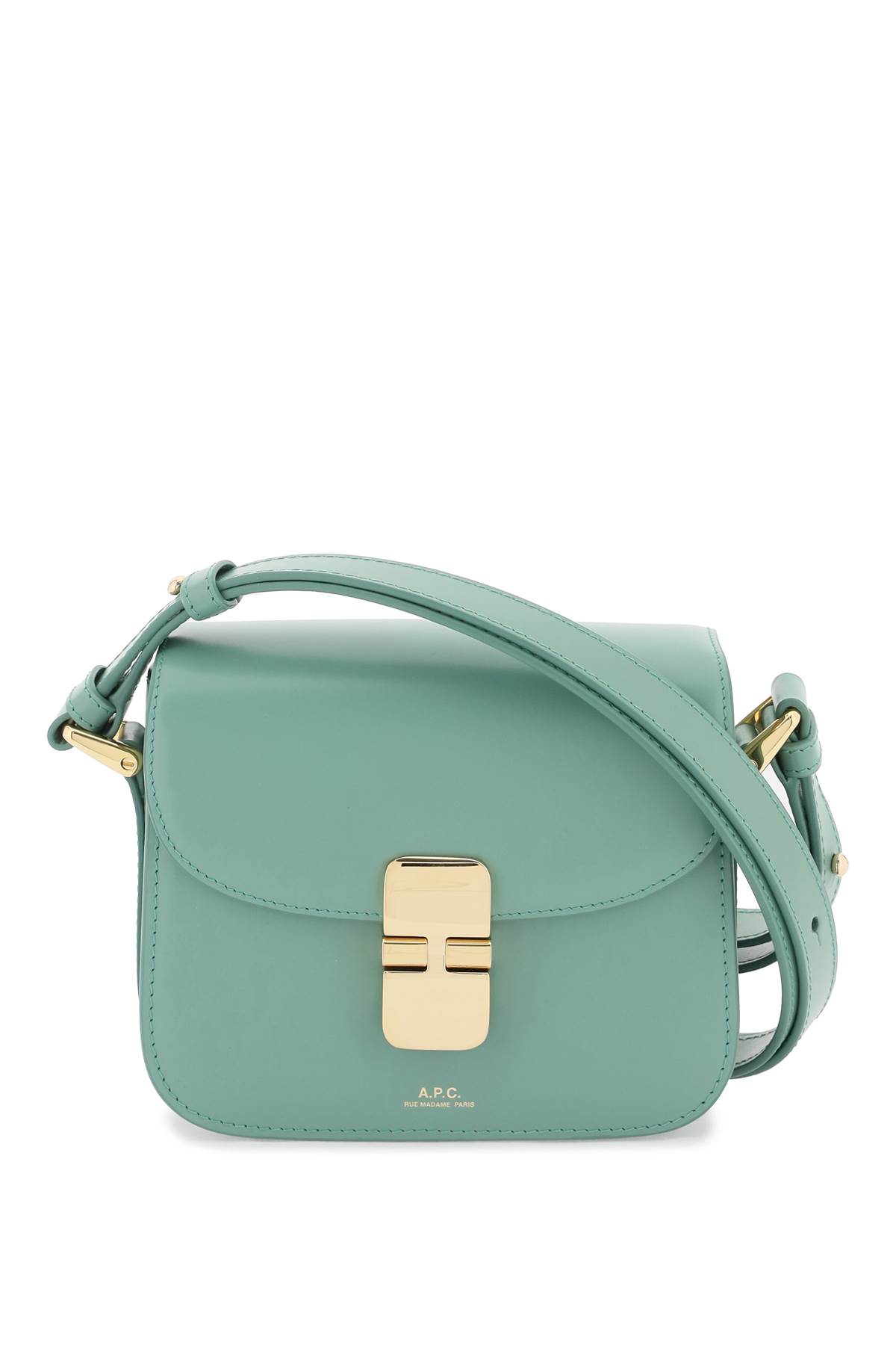 Shop Apc Grace Mini Bag In Jade (green)