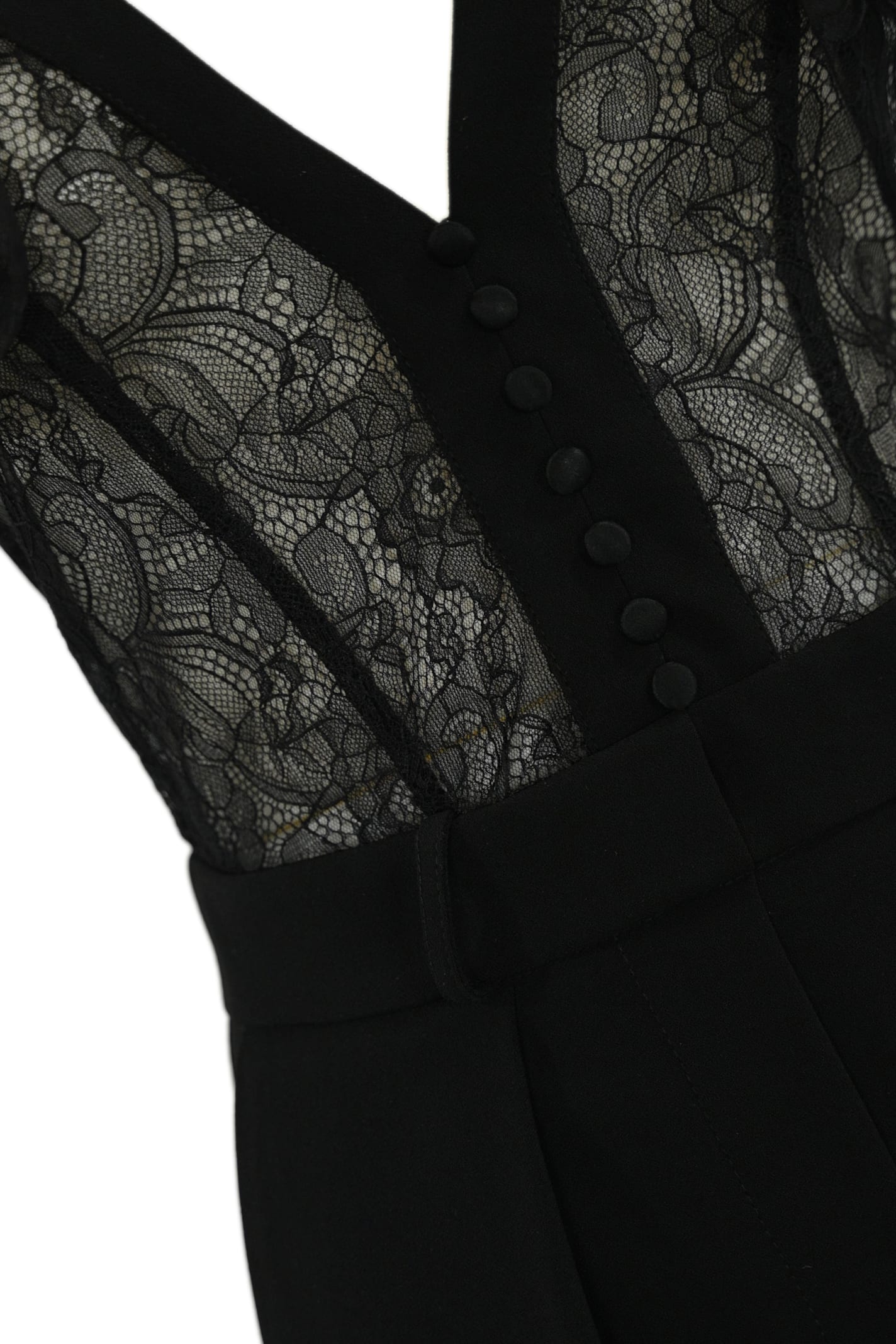 Elisabetta Franchi Lightweight Crepe Jumpsuit With Floral Embroidery In Black