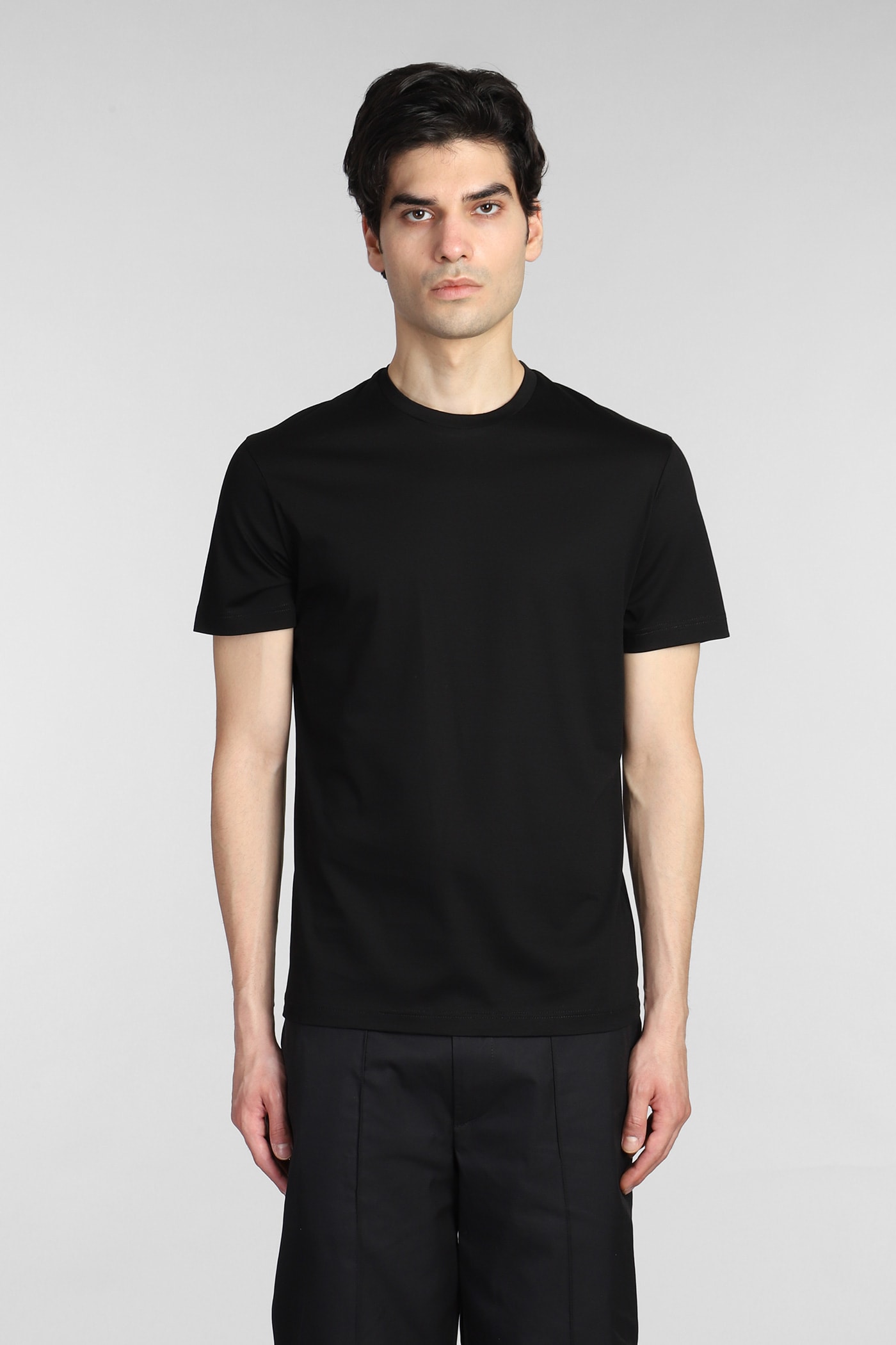 Neil Chiba T-shirt In Black Cotton