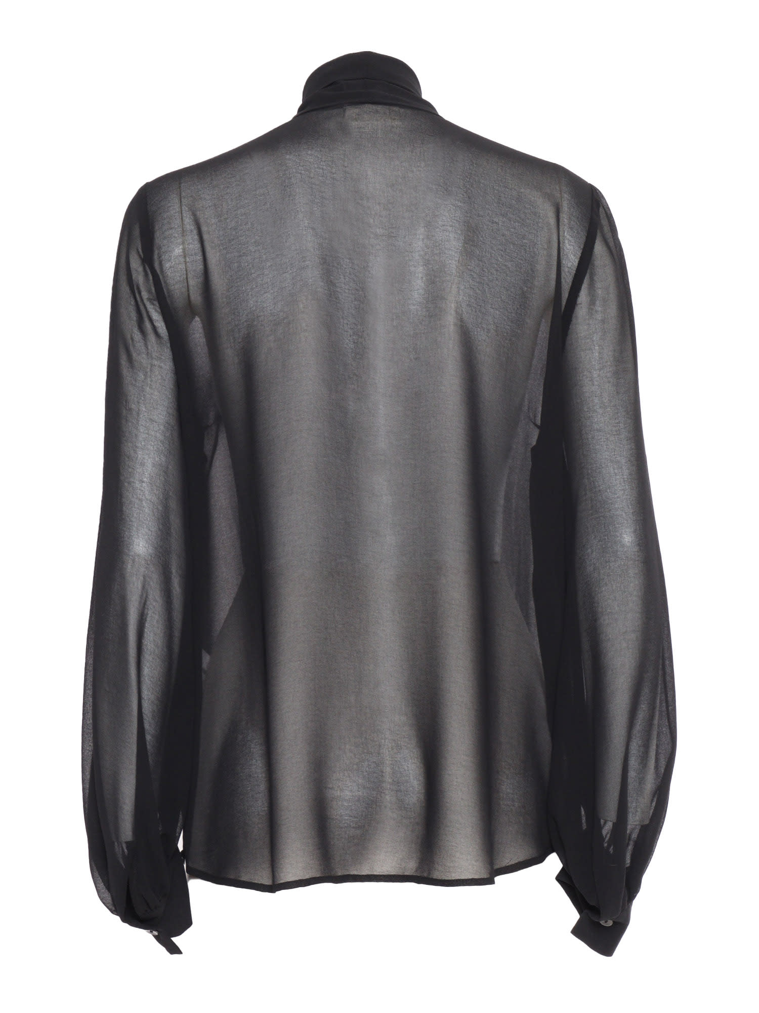 Shop P.a.r.o.s.h Blouse In Black