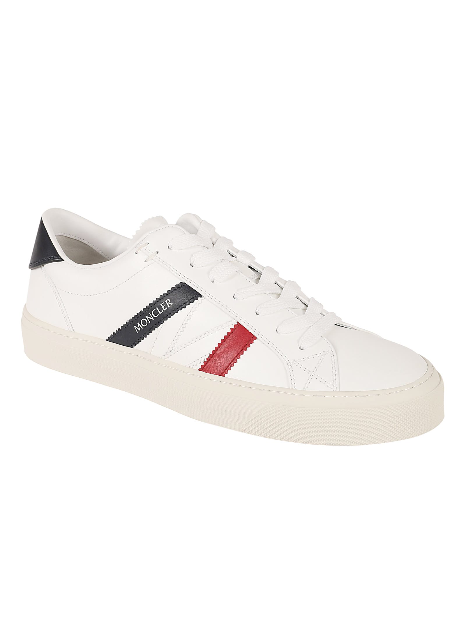 Shop Moncler Monaco2 Sneakers In White