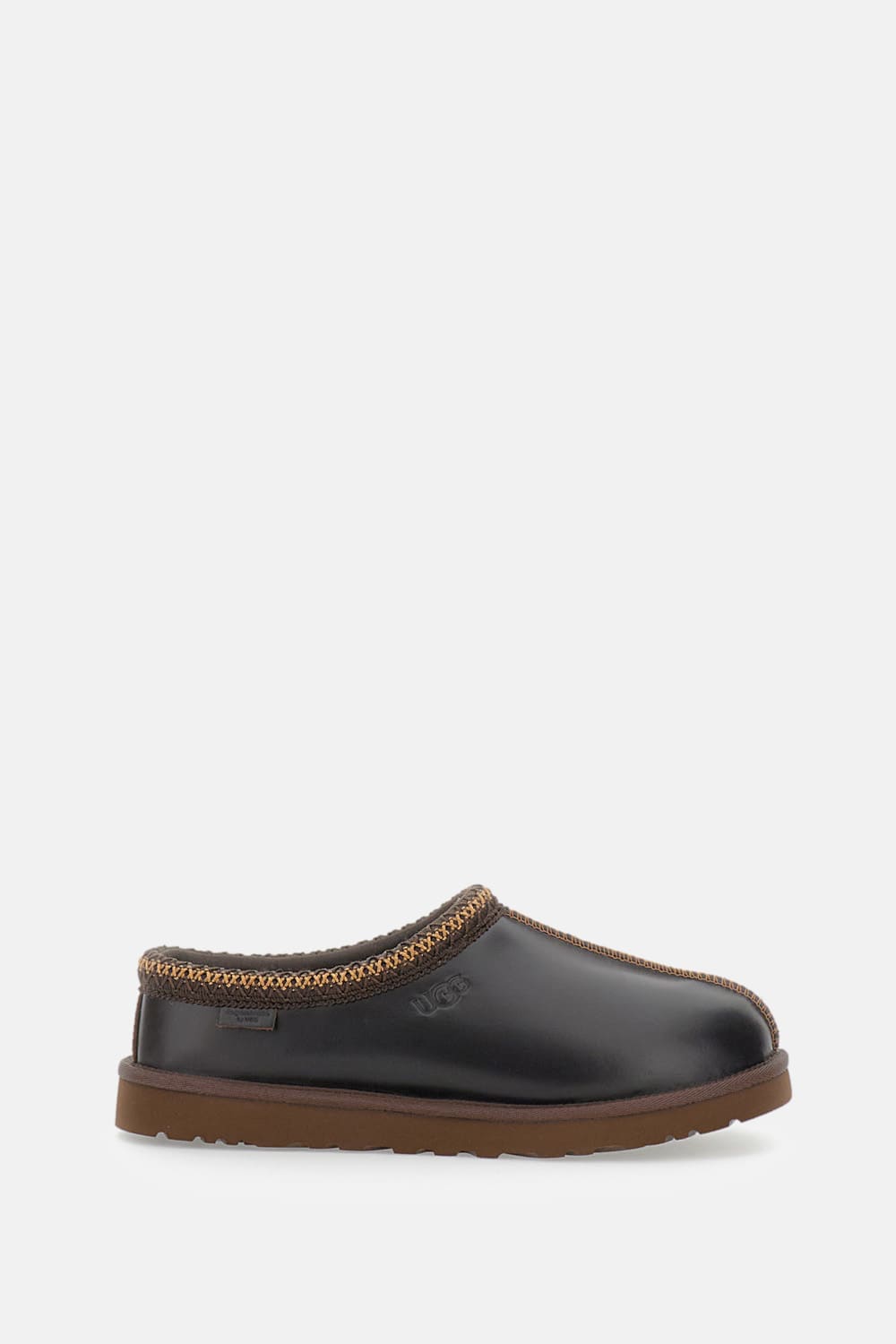 Ugg Tasman Lthr Regen Leather Mule In Brown
