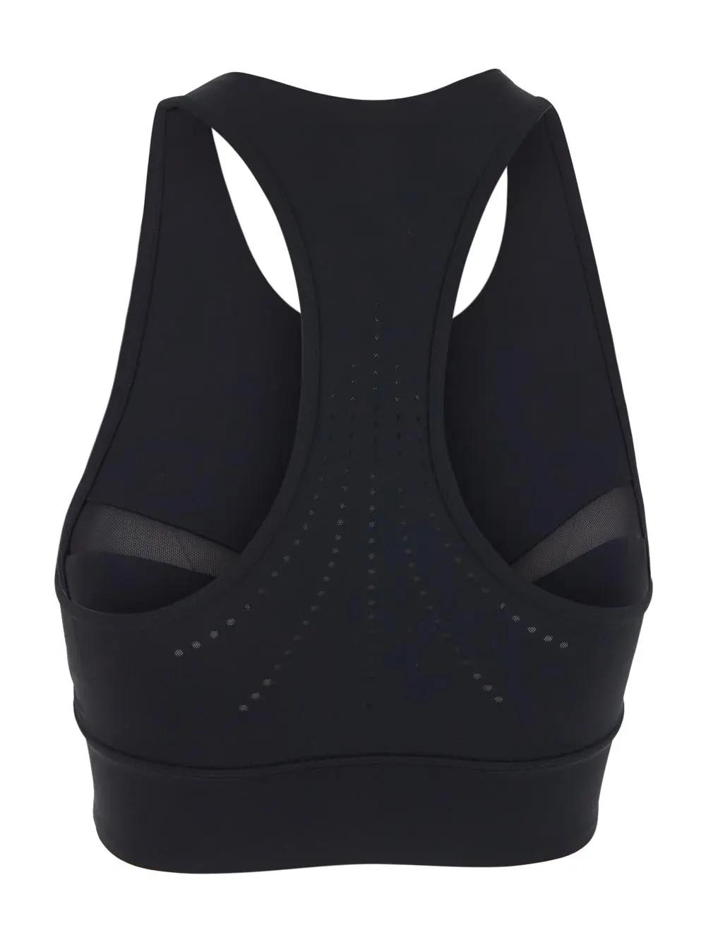 Adidas By Stella Mccartney Training Bra In Nero