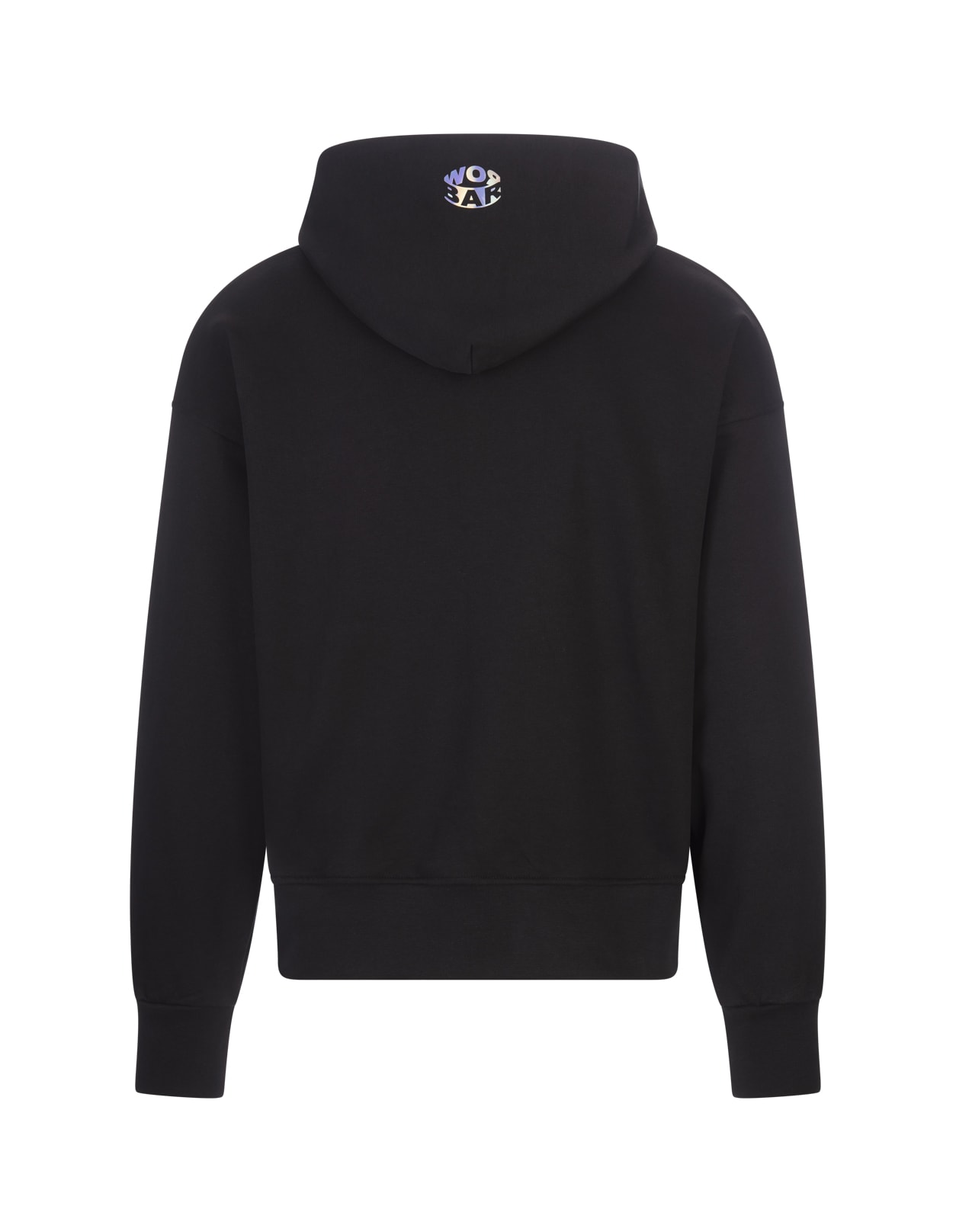 Shop Barrow Black Hoodie With Smile