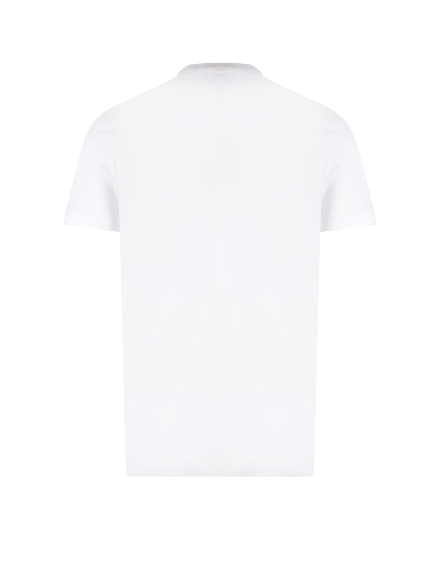 Shop Dsquared2 D2 Color Wave Tee T-shirt In White