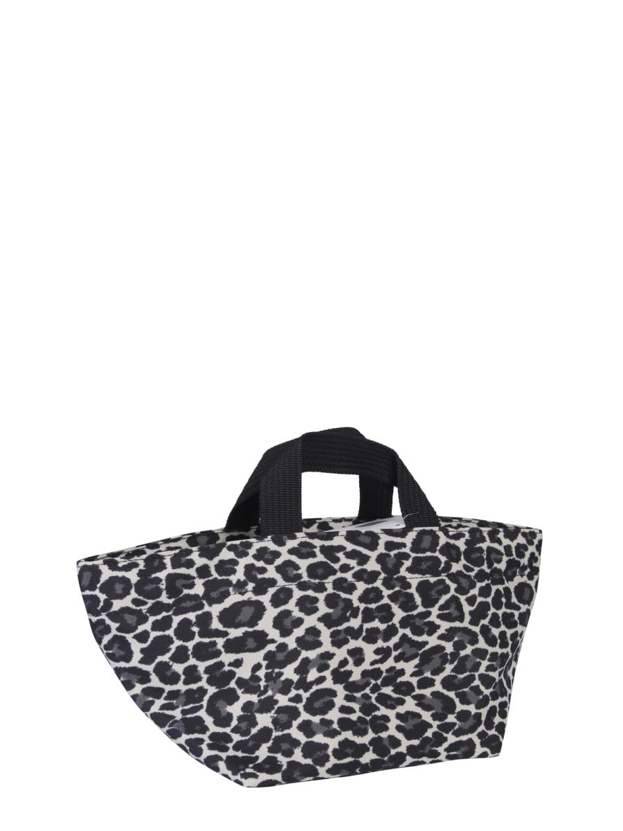 Shop Herve Chapelier Small Tote Bag In Animalier