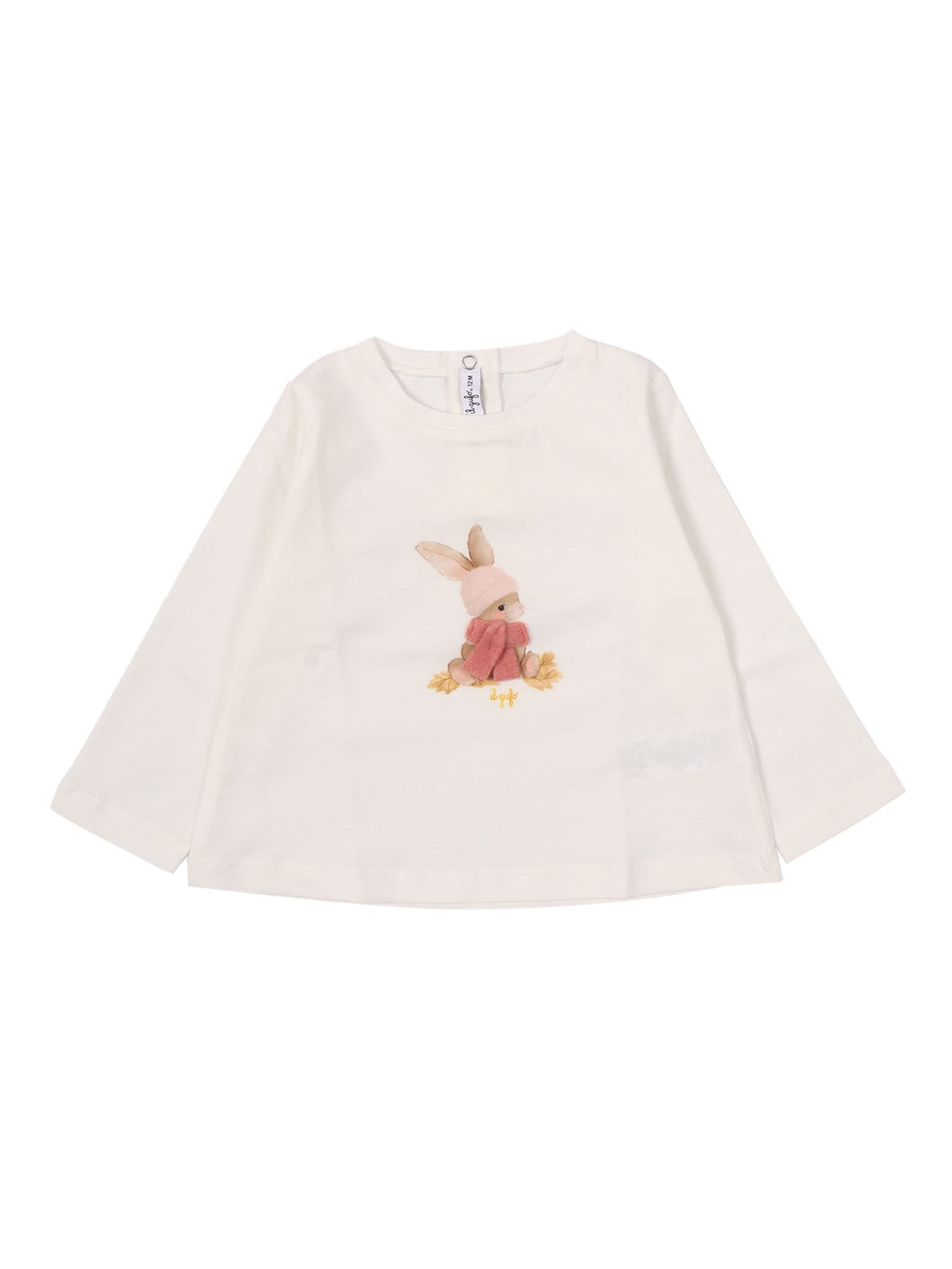 Il Gufo Long Sleeved T-shirt In Animal Print