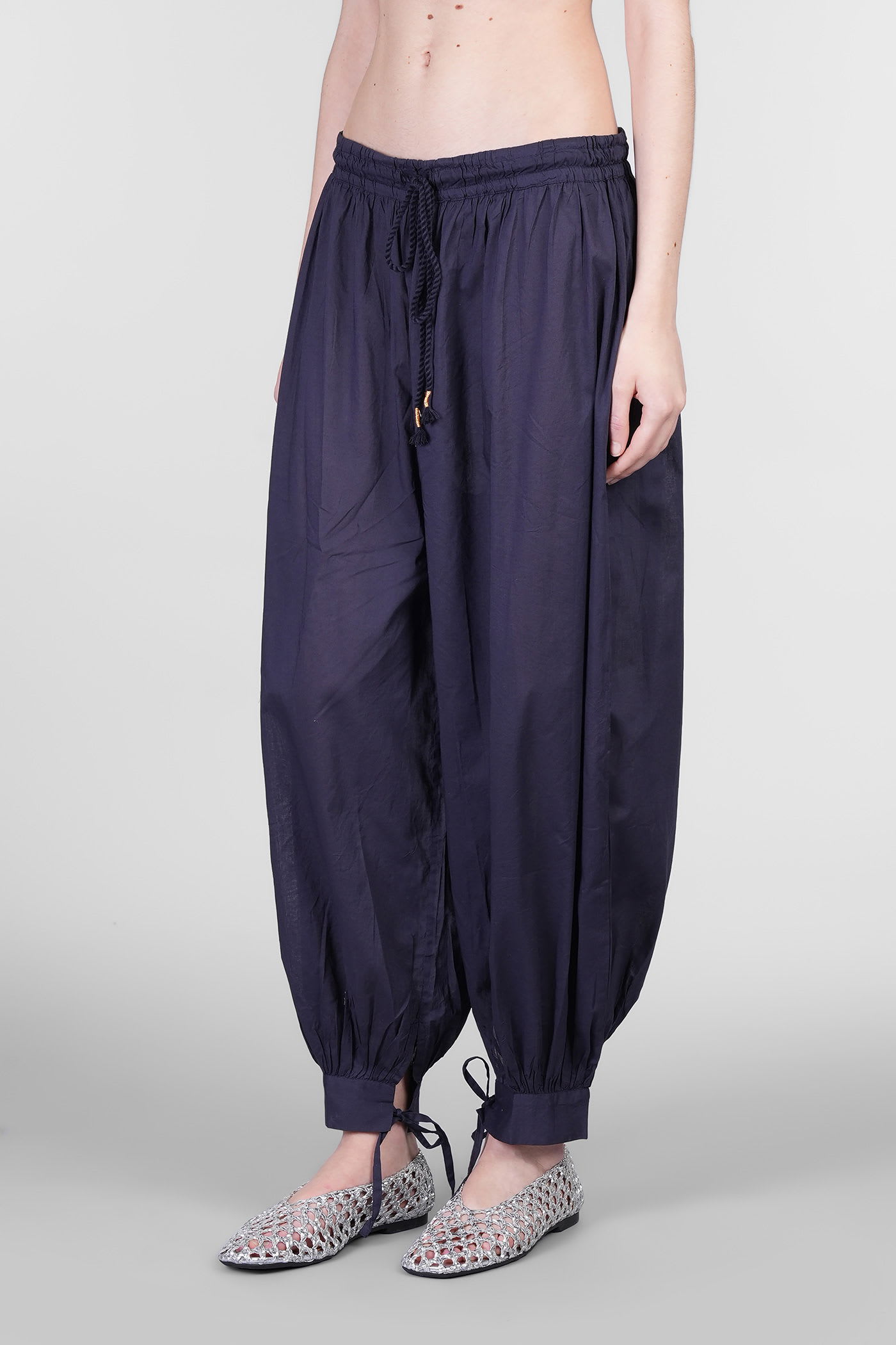 Antik Batik Mirabel Pants In Blue Cotton