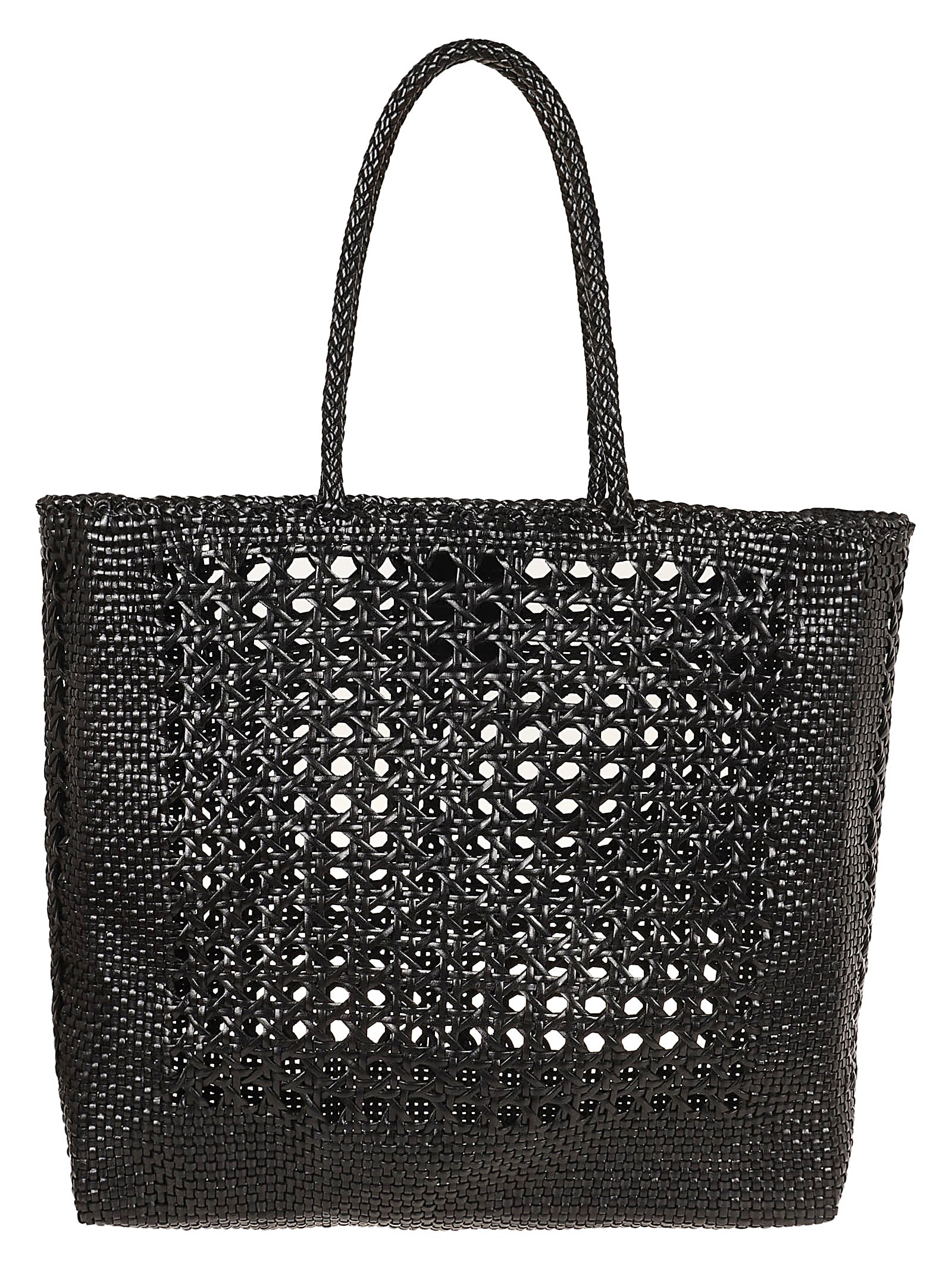 Open Cannage Weave Tote