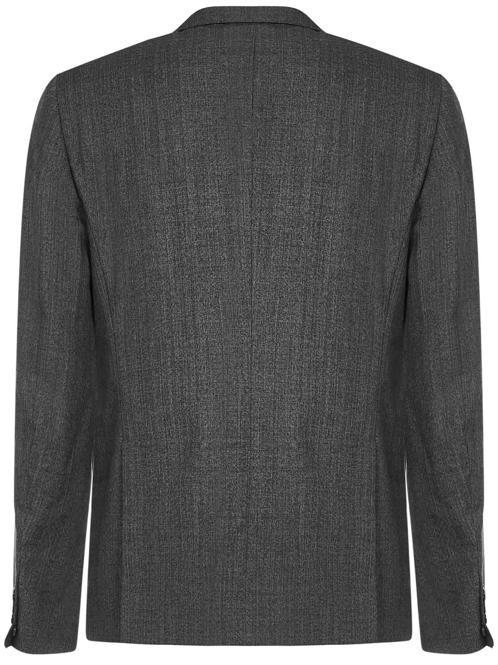 Shop Dsquared2 Paris 2 Button Suit In Grey