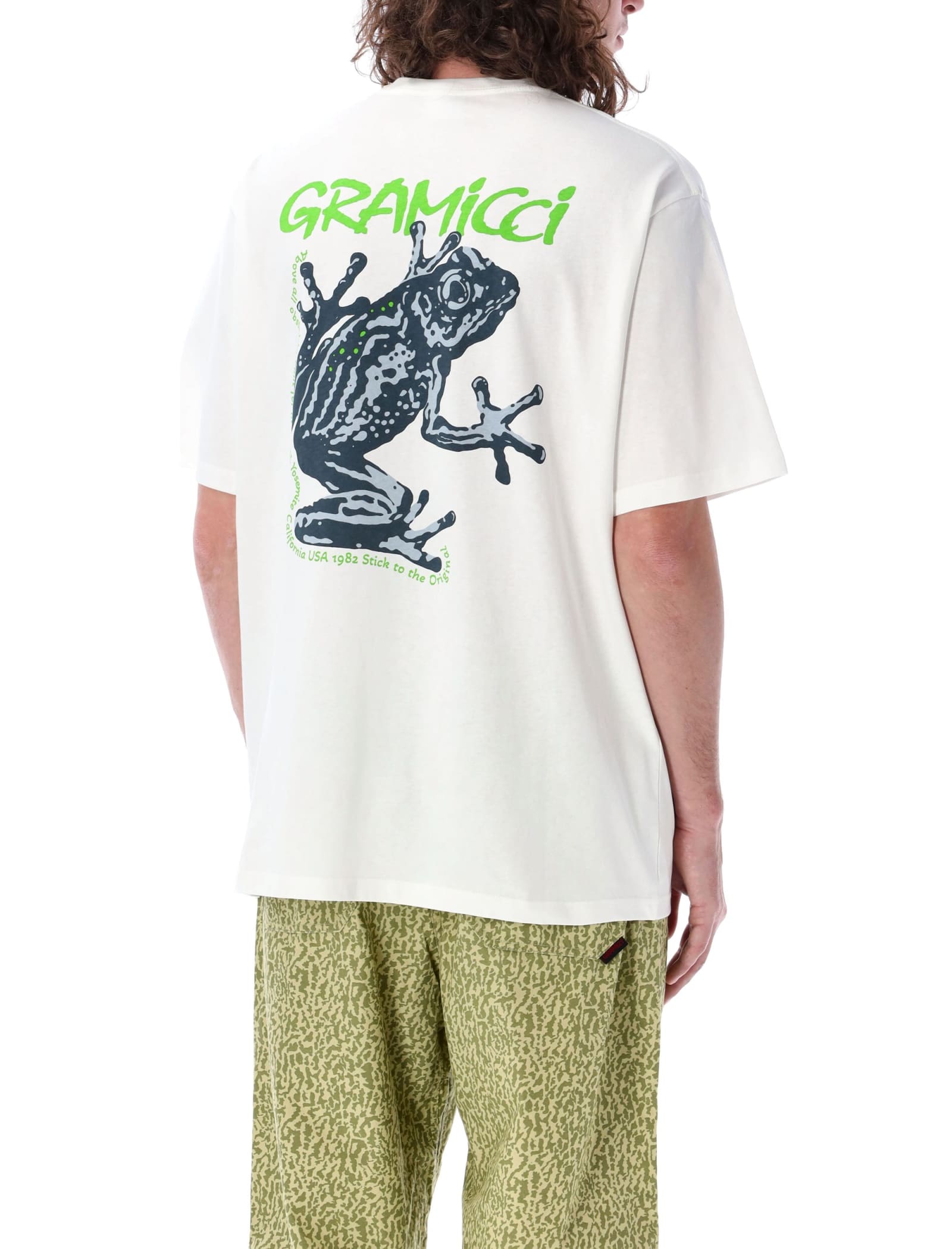 Shop Gramicci Frog Tee In White