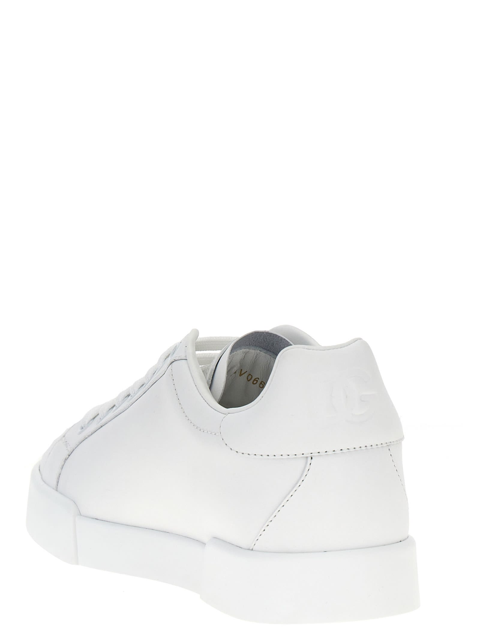 Shop Dolce & Gabbana Portofino Sneakers In White