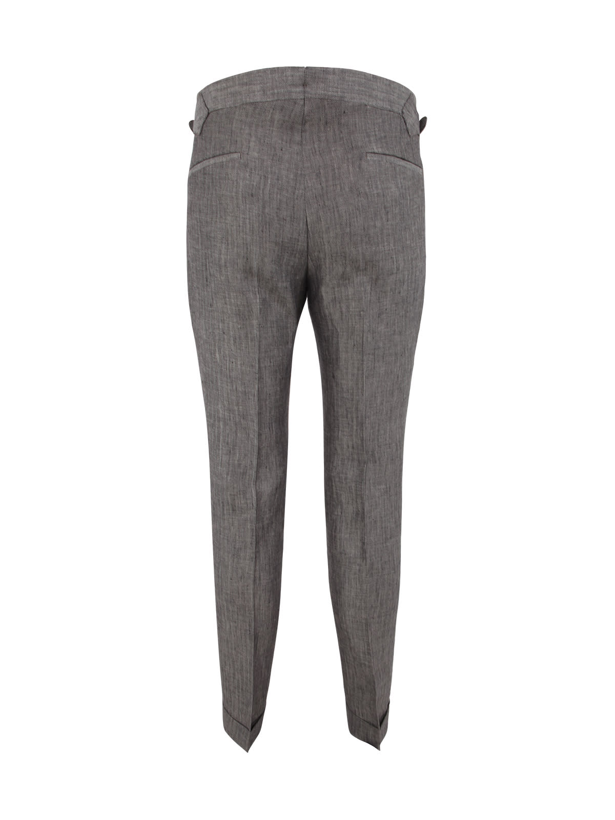 Shop Barba Napoli Parma Trousers With Two Pences In Sand