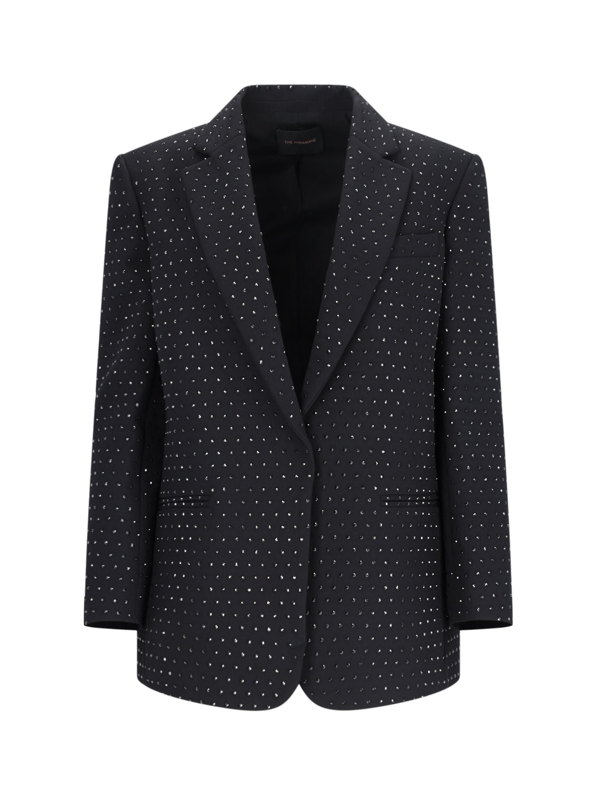 THE ANDAMANE BLAZER WITH RHINESTONES 