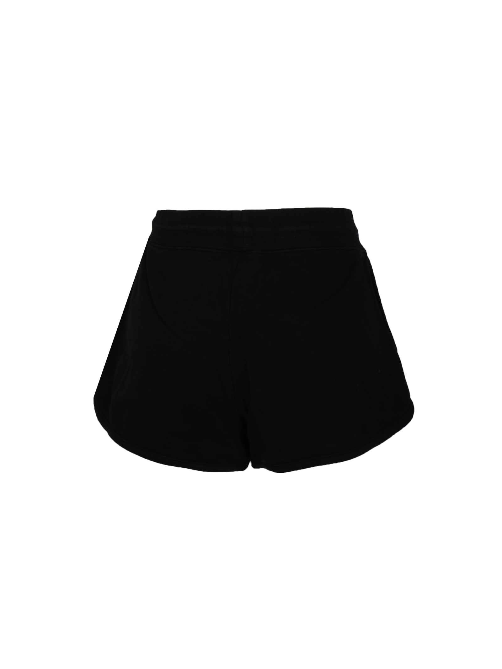 Shop Golden Goose Sports Shorts With Star In Black