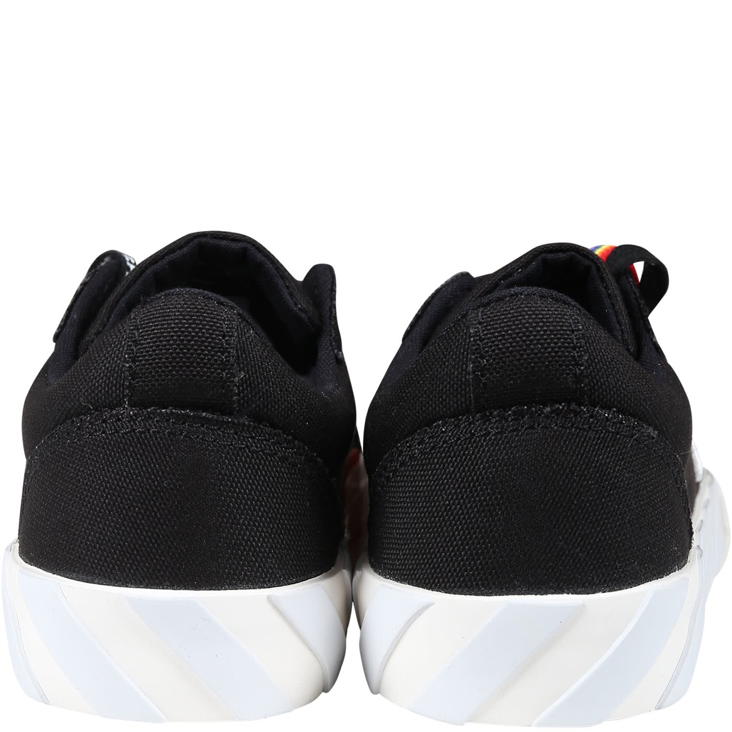 Shop Off-white Black Sneakers For Girl With Arrow