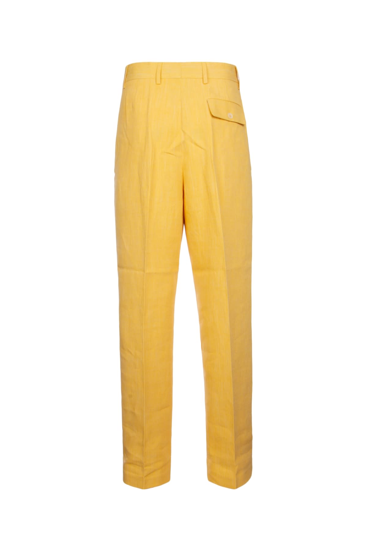 Shop Jacquemus Pantalone In Yellow