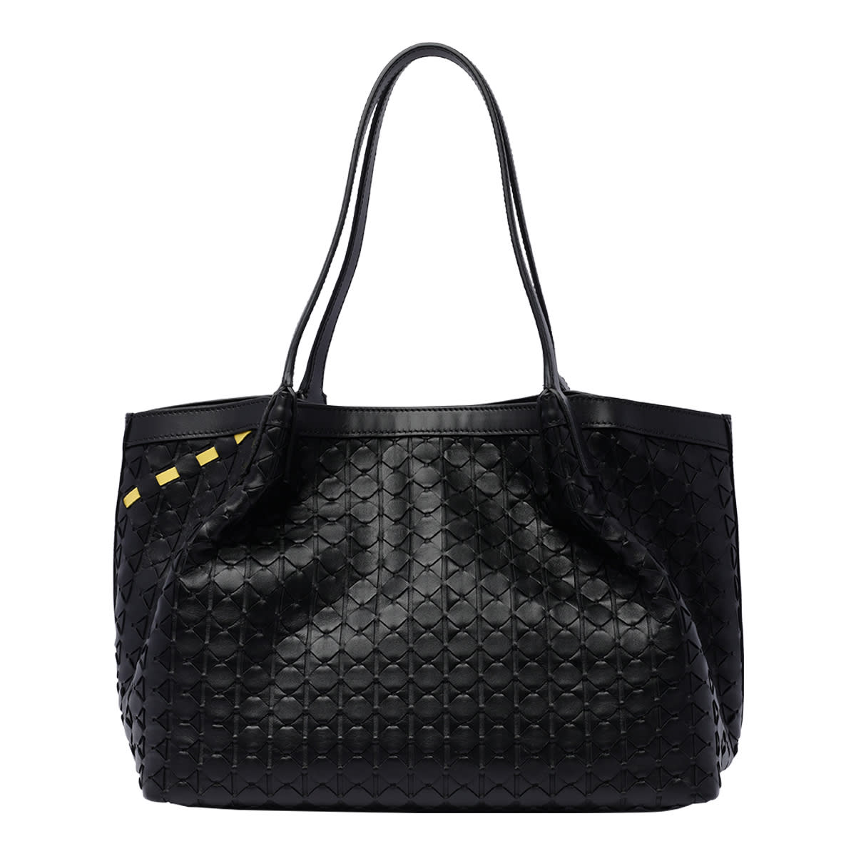 Serapian Small Secret Bag Mosaico In Black