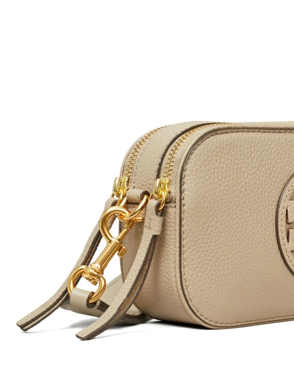 Shop Tory Burch Fresh Clay Miller Mini Shoulder Bag In Brown