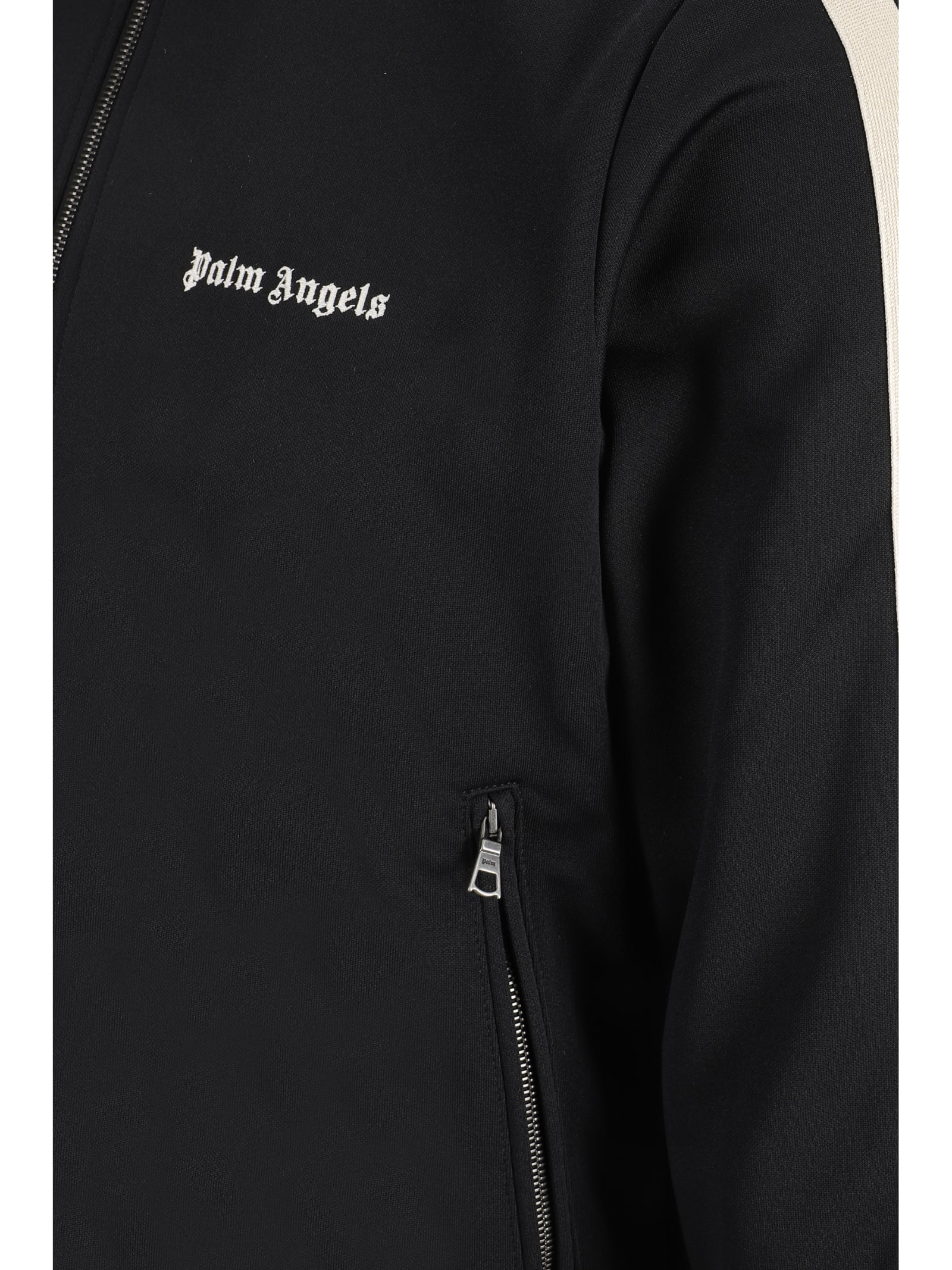 Shop Palm Angels Sweatshirt In Black