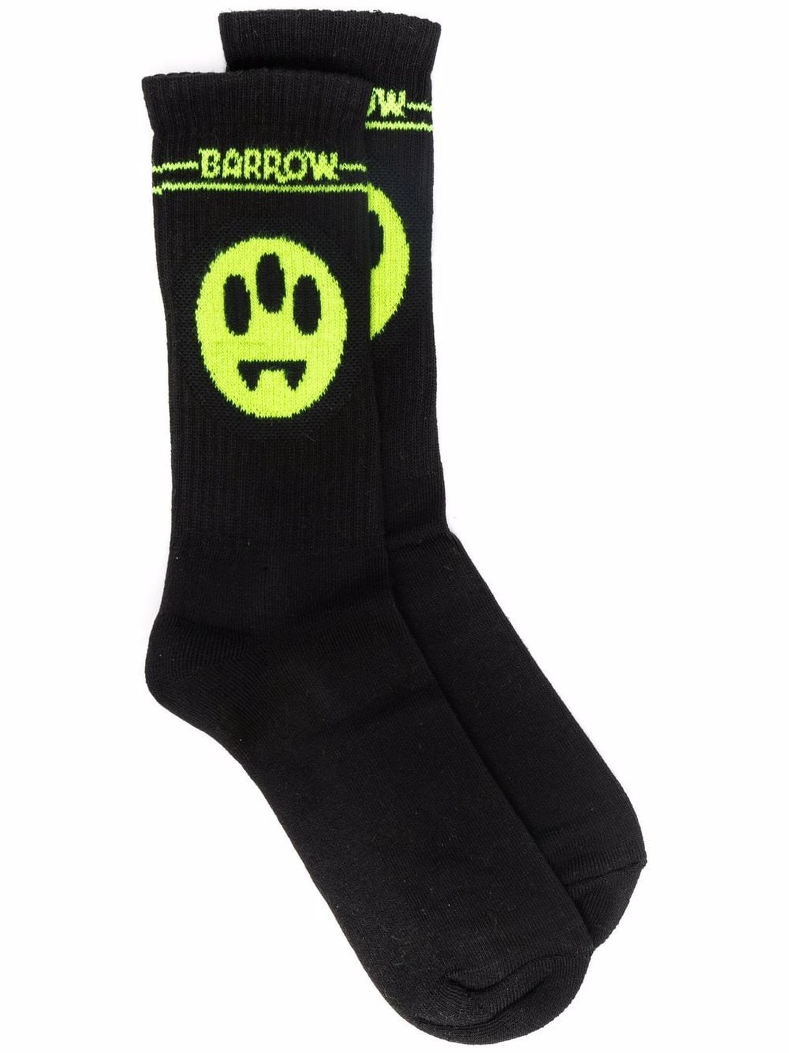 Barrow Black Fabric Socks