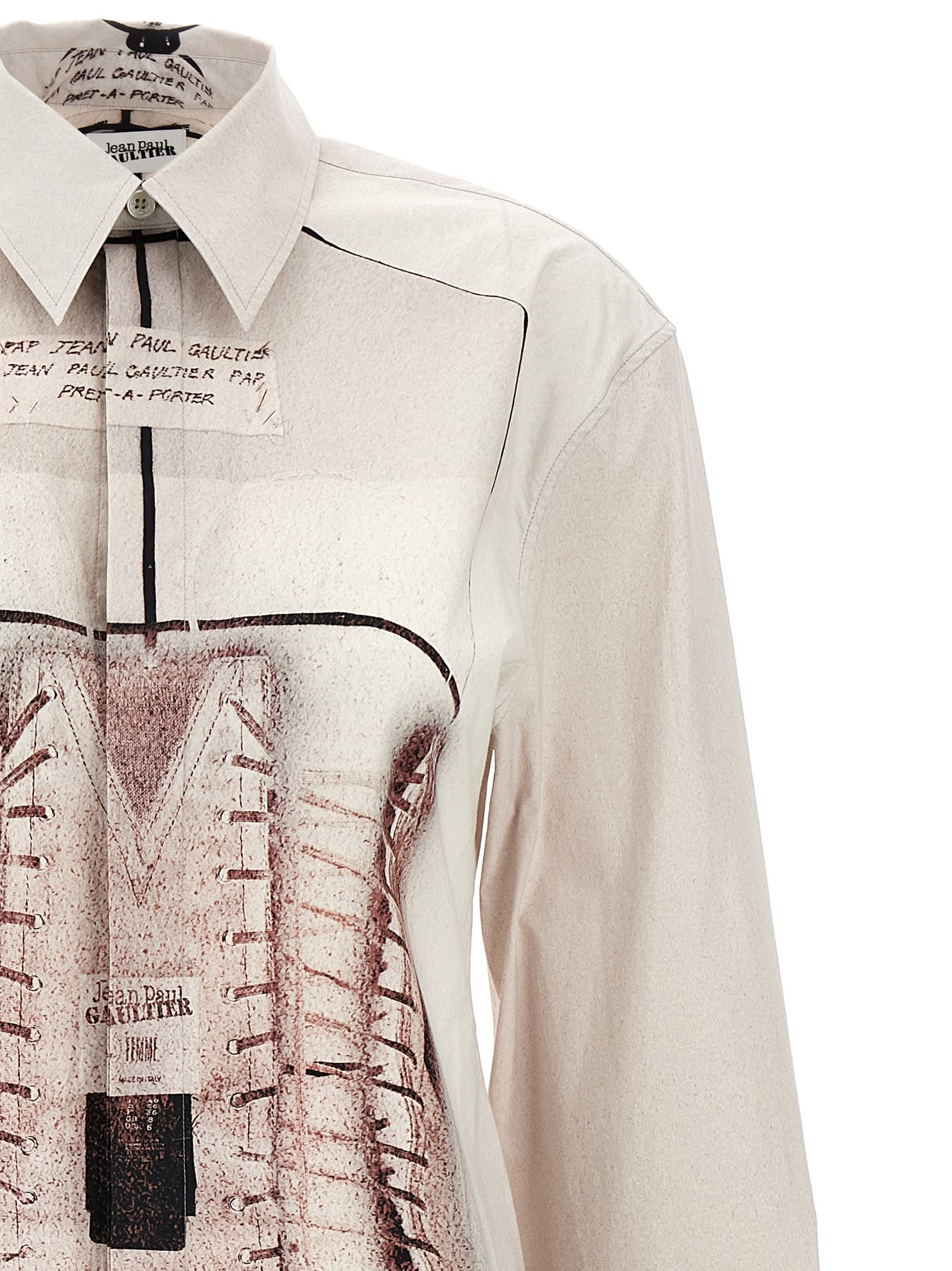 JEAN PAUL GAULTIER THE TOMPE-LOEIL CORSET SHIRT