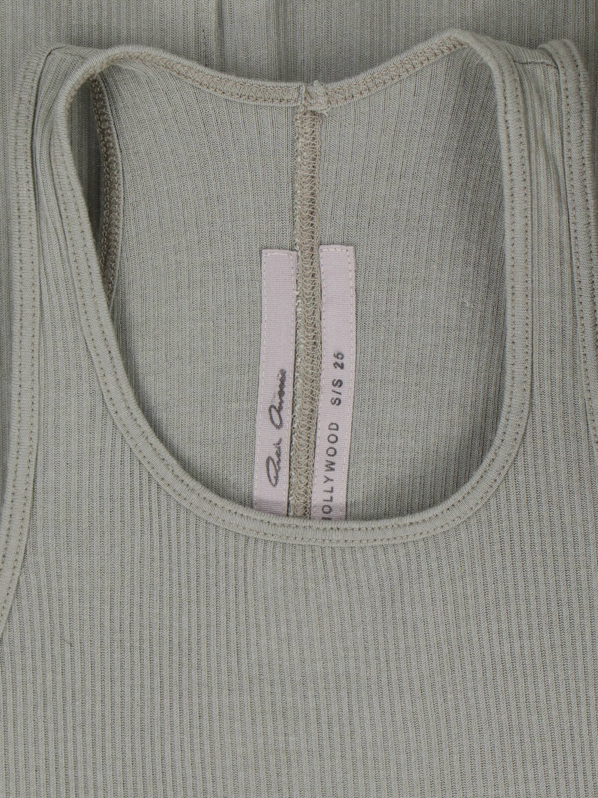 Rick Owens Maxi Sheath Dress In Green