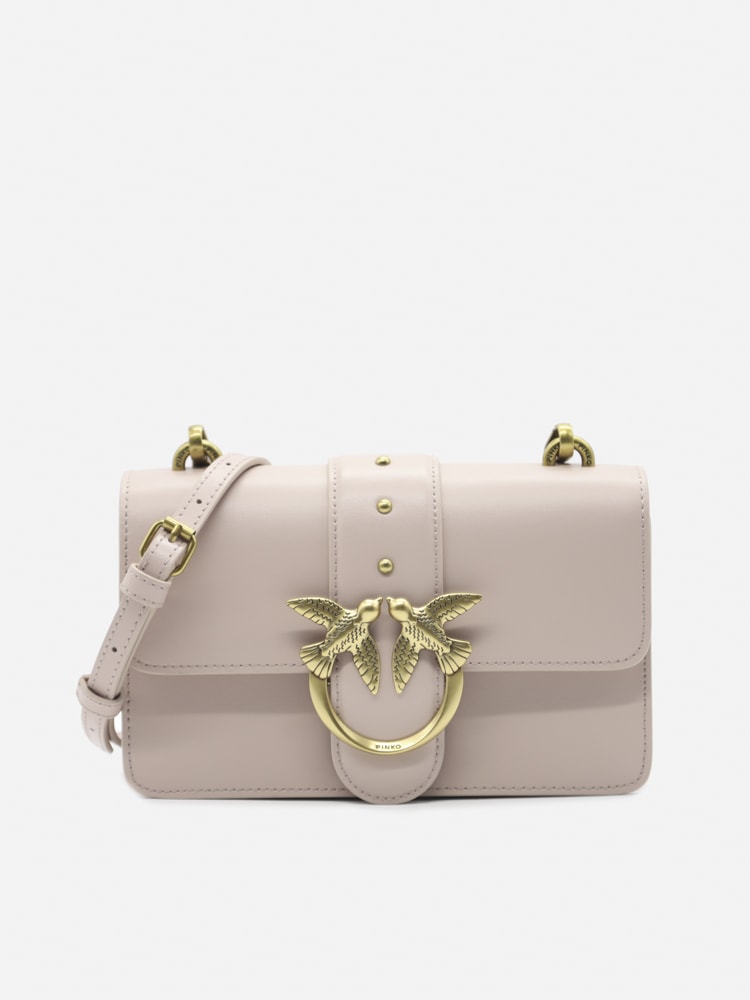 Pinko Love Mini Icon Simply Leather Bag