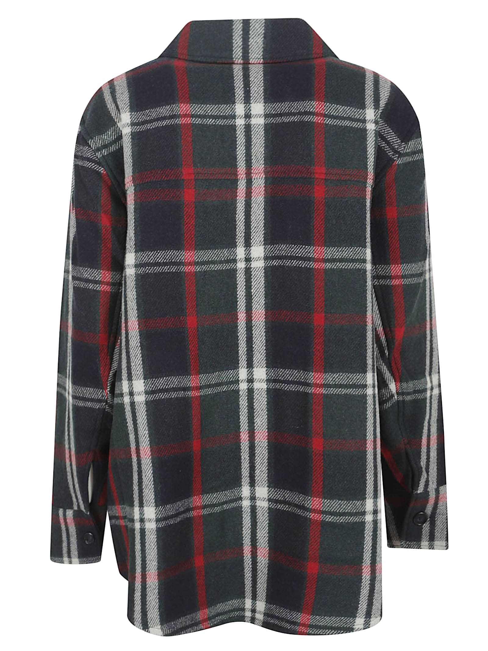 Polo Ralph Lauren Long-sleeve Plaid Shirt Jacket In Black