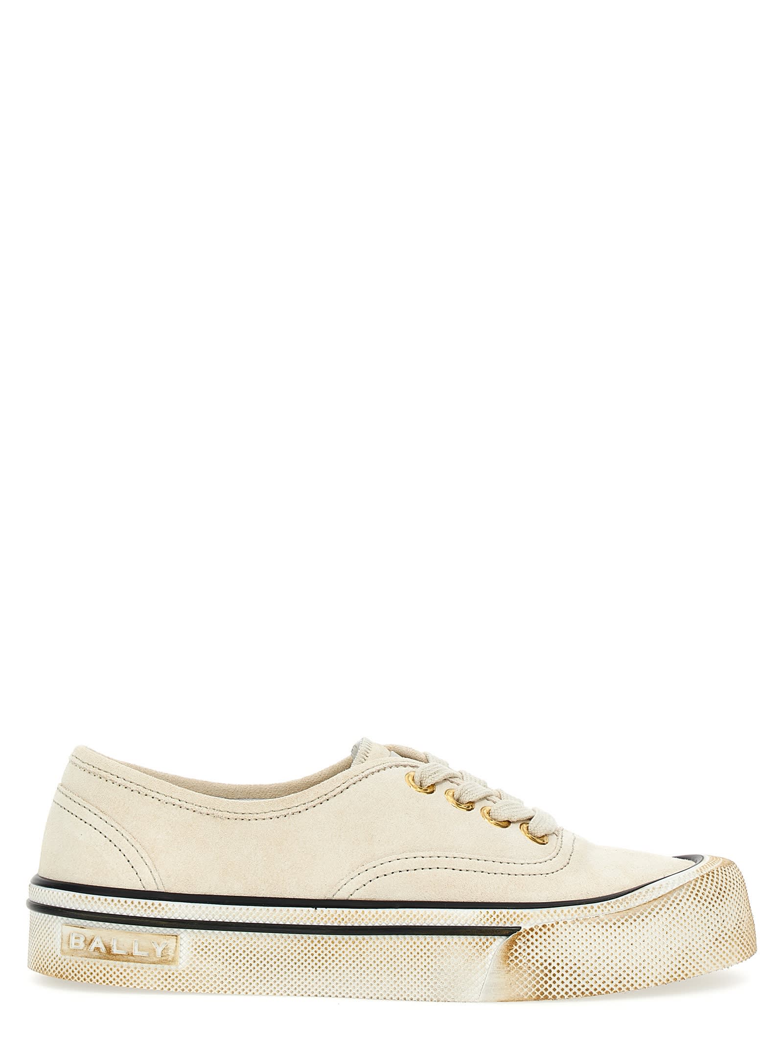 Bally Sneakers In White