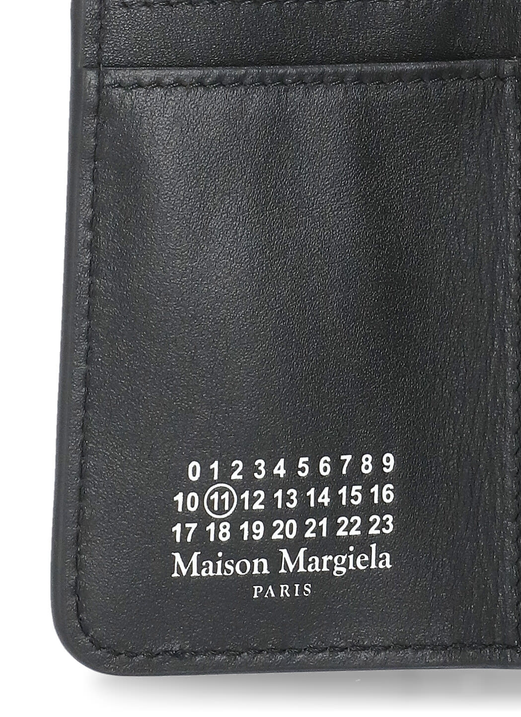 Shop Maison Margiela Leather Wallet In T8013