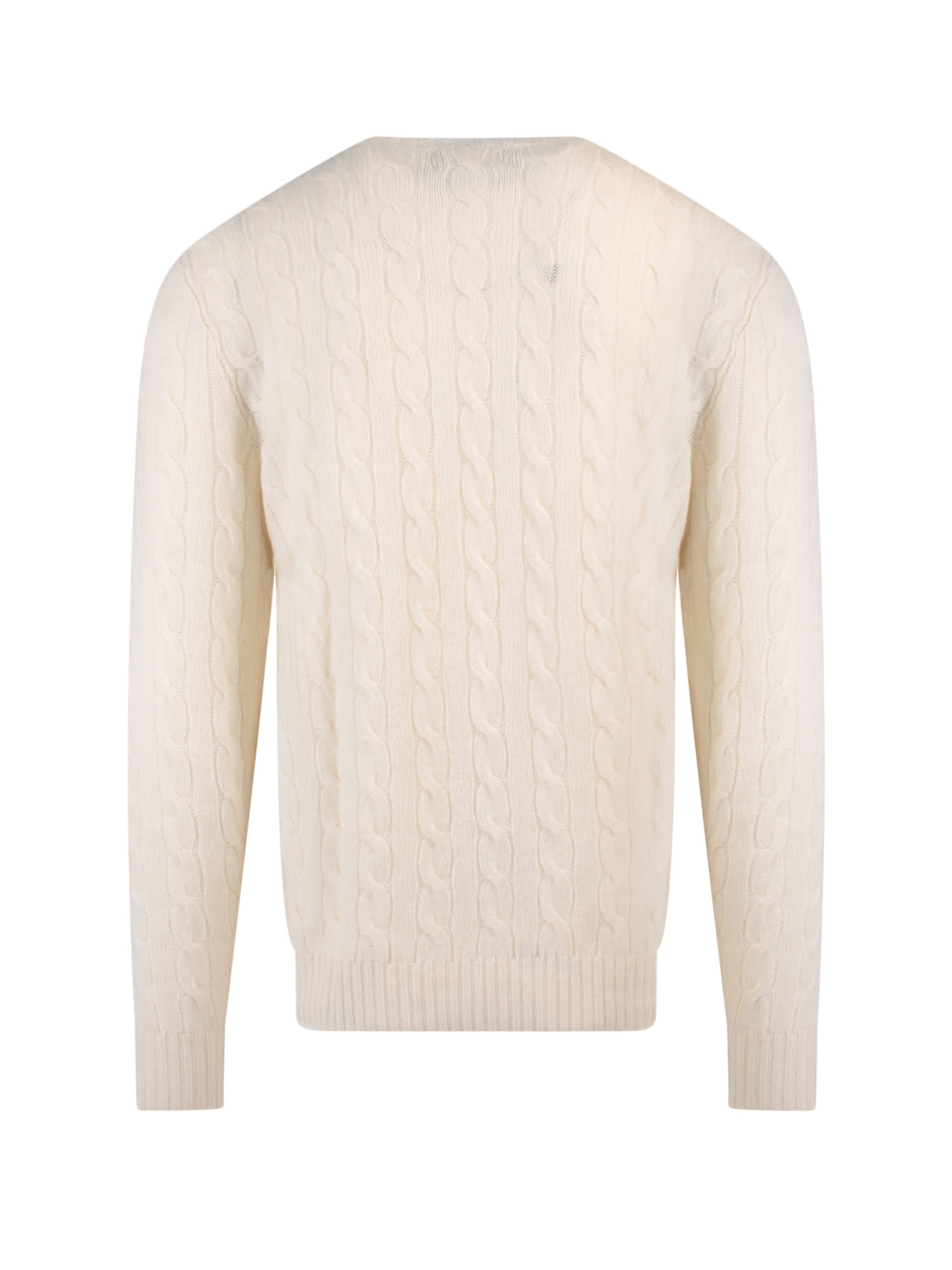 Shop Ralph Lauren Sweater In Andover Cream