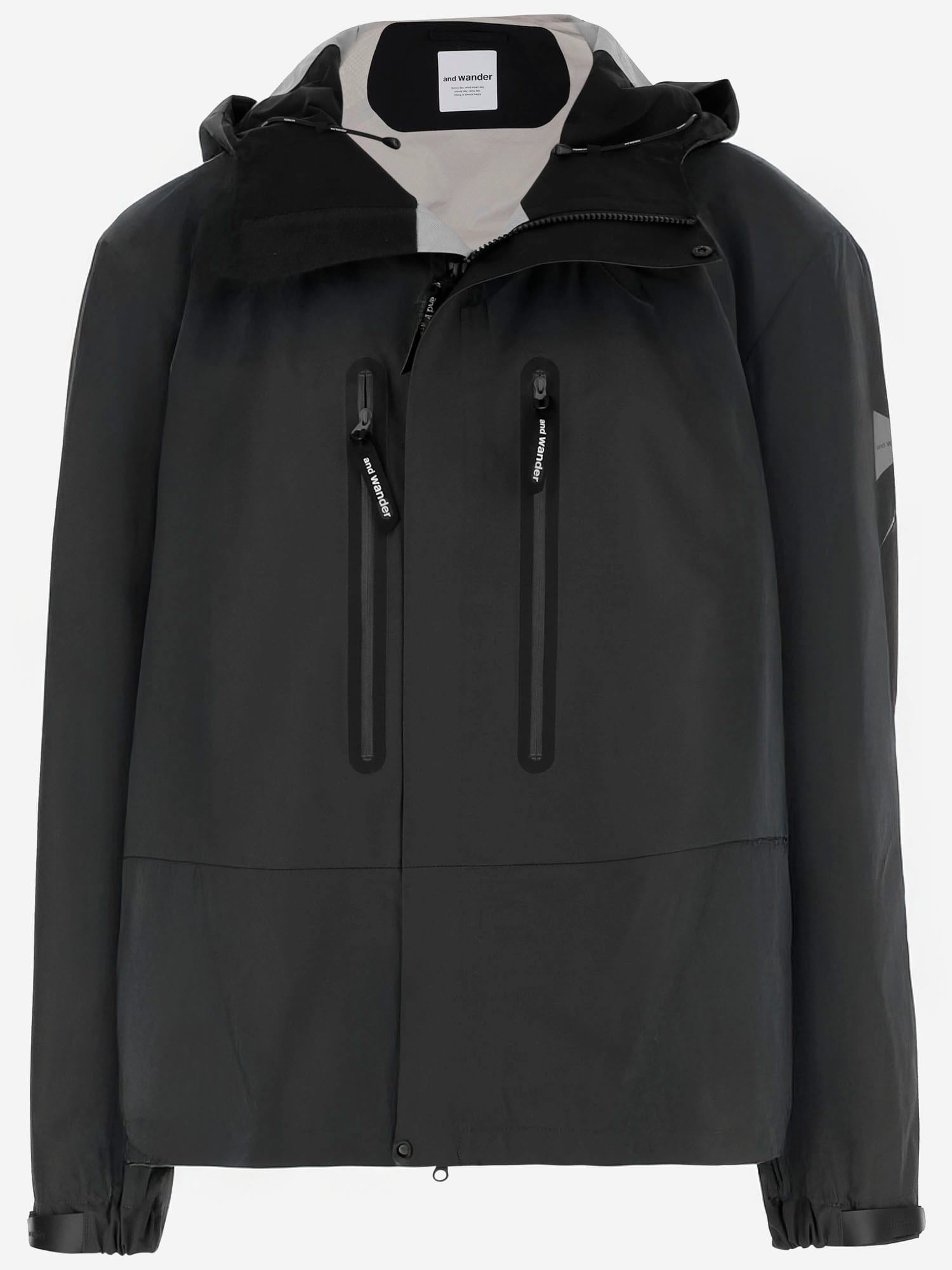 And Wander Nylon Jacket With Hood And Wander Nylon Jacket With Hood