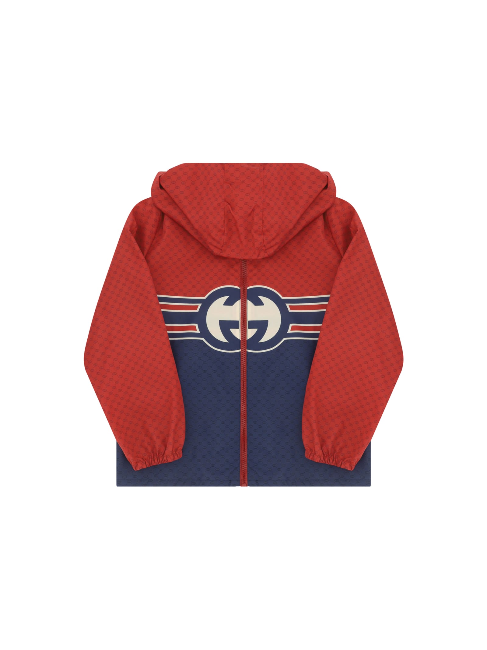 Gucci Kids' Jacket For Boy In Blue/red
