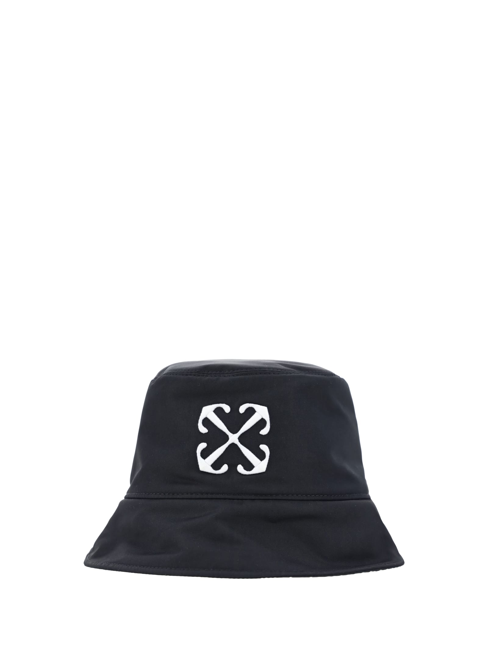 Shop Off-white Bucket Hat In Black
