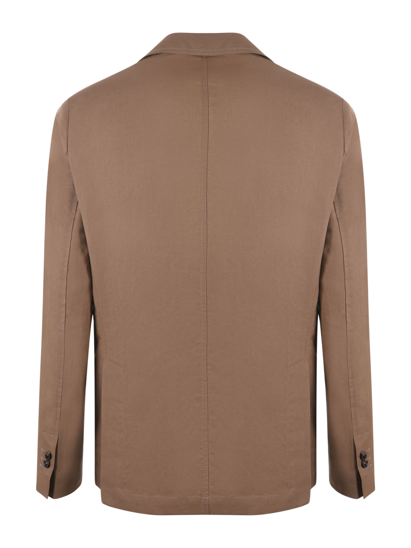 Shop Paoloni Jacket In Camel