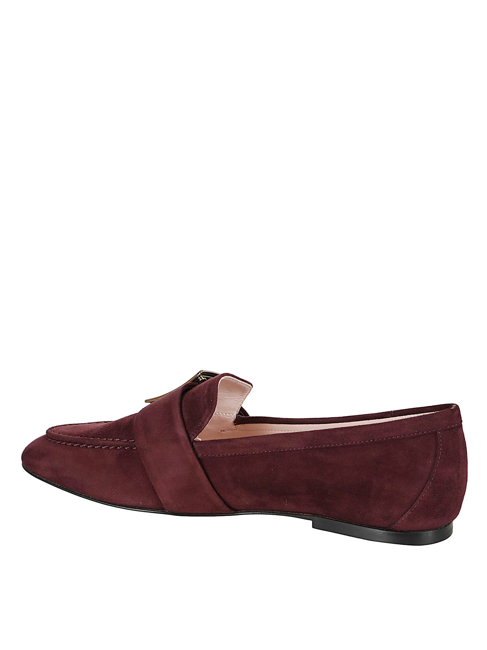Roger Vivier Pointed Toe Flat Shoes In Brown