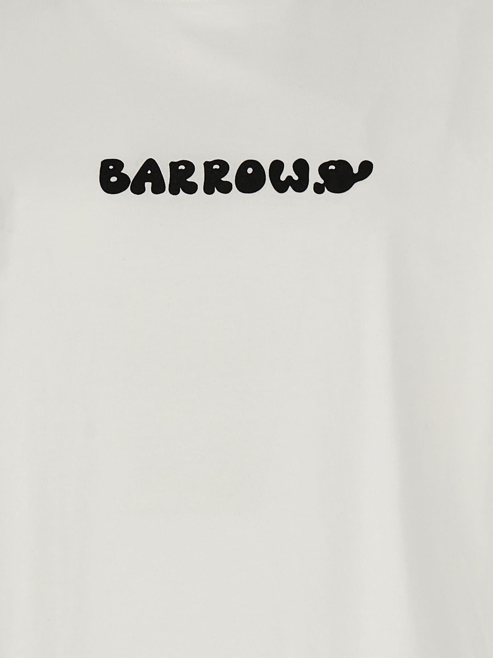 Shop Barrow Printed T-shirt In White