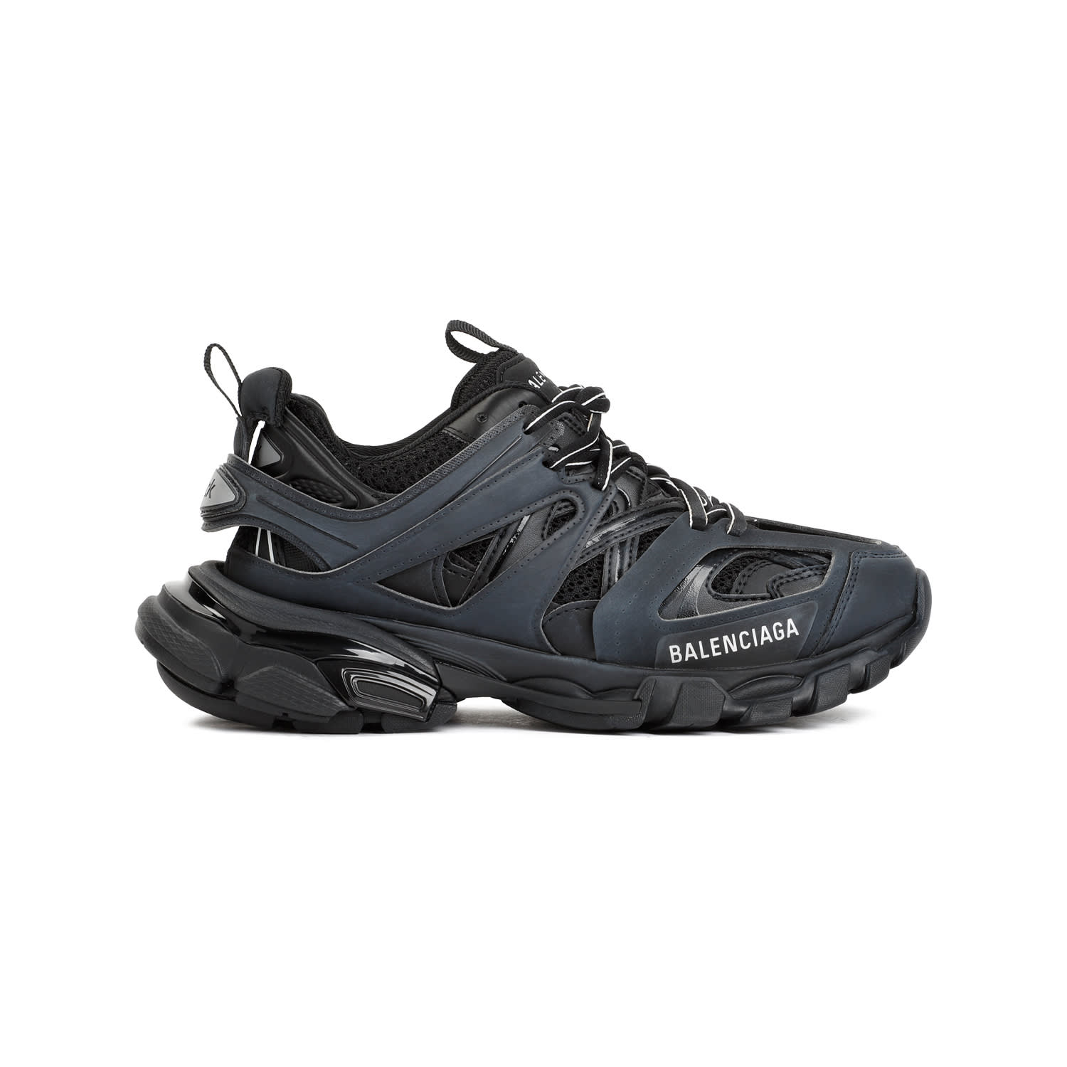 Balenciaga Track Trainers With Embossed Logos In Multi