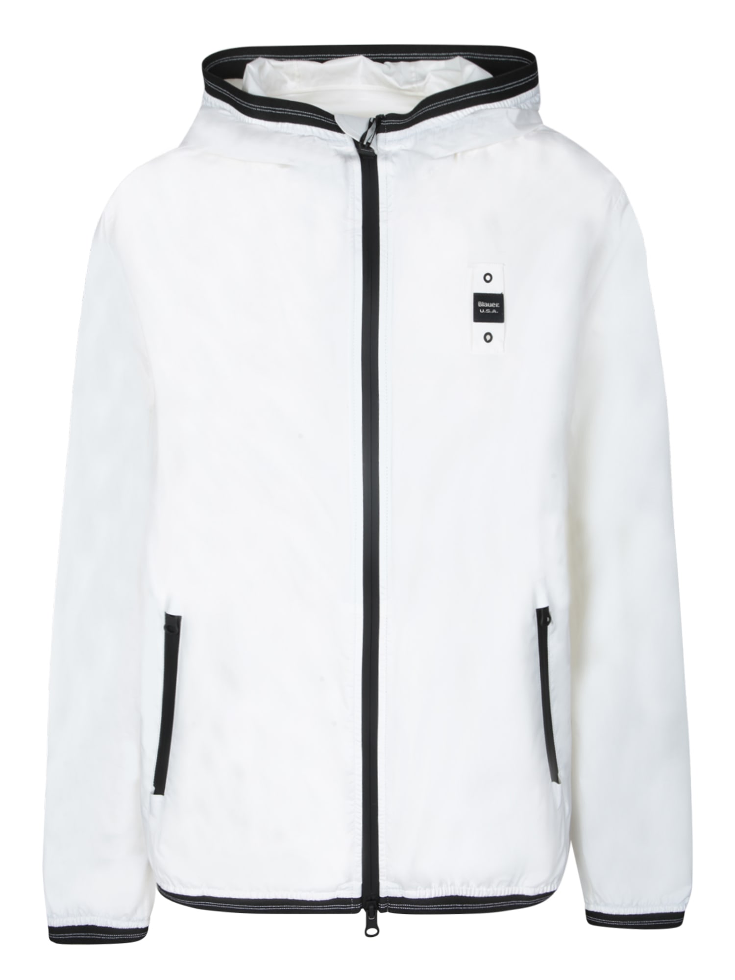 White Hooded Jacket